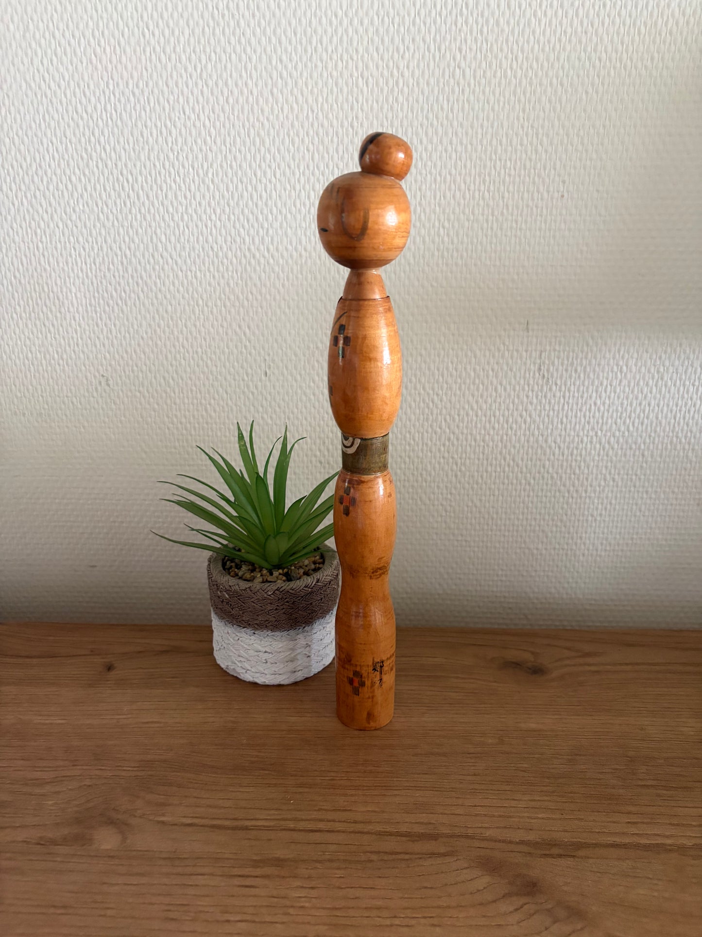 Rare vintage creative kokeshi by Inosuke Kobayashi (1931-)