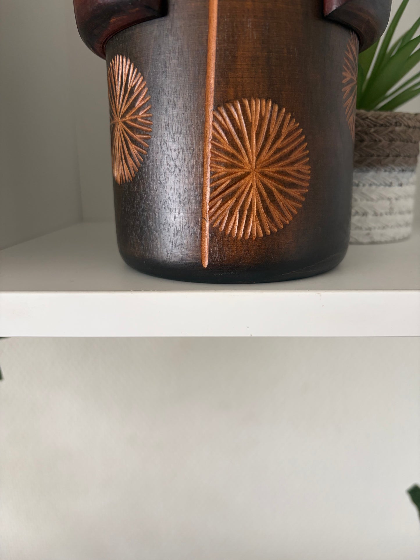 Vintage Gumma kokeshi by Sansaku Sekiguchi (1925-2018)Big version