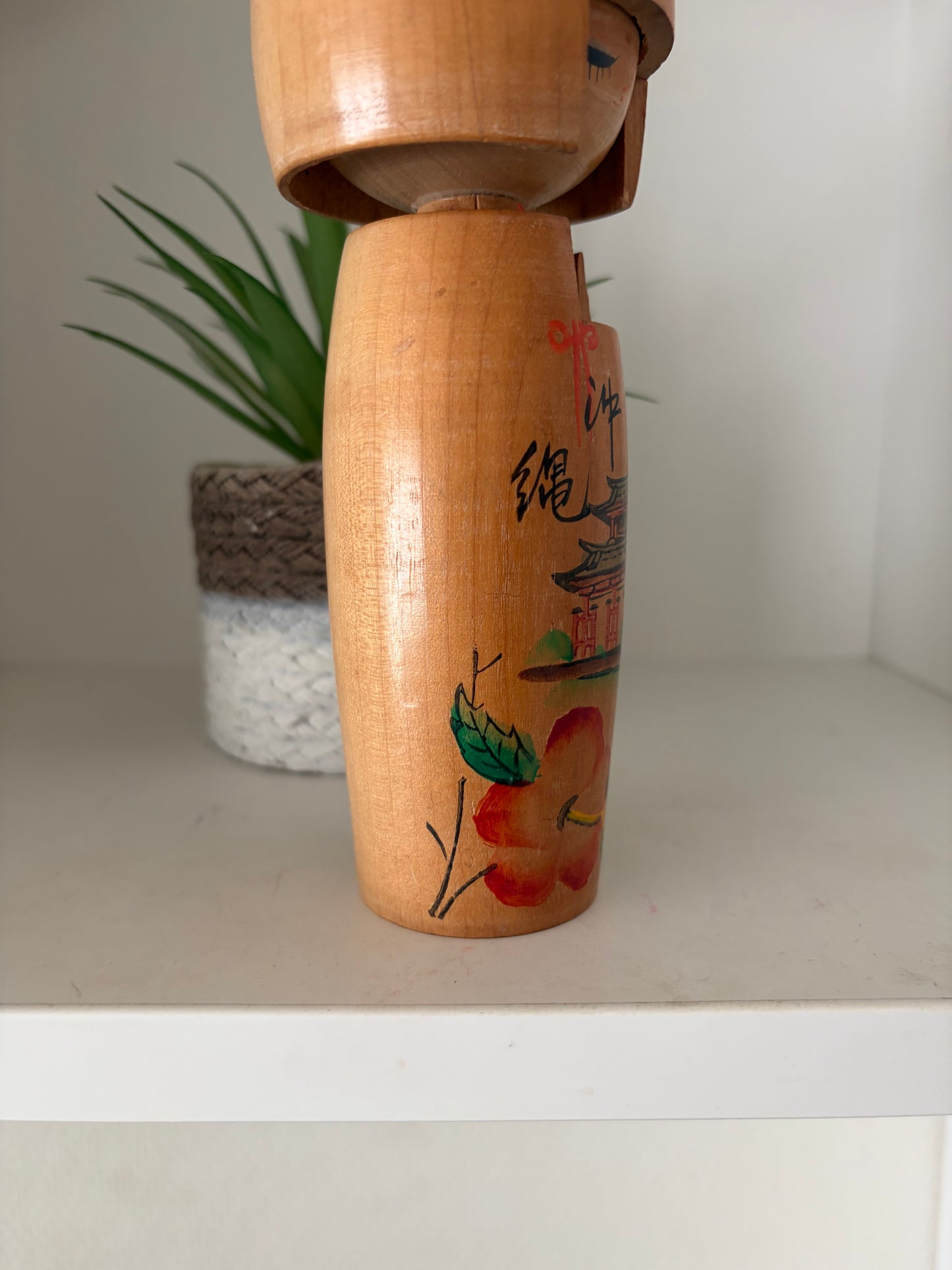 Vintage Gumma Kokeshi by Miyagawa Kunio (1933-)
