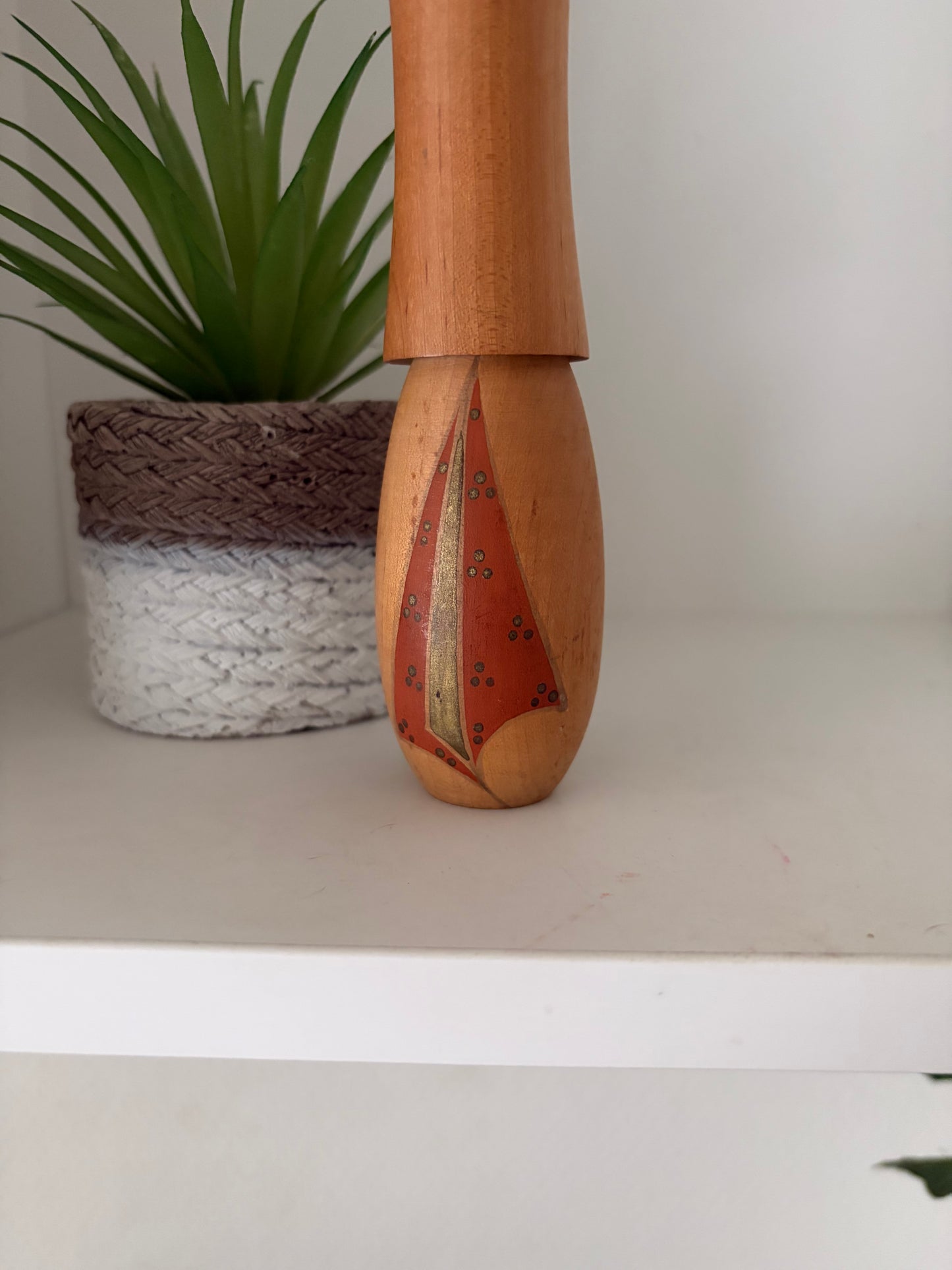 Vintage Creative Kokeshi By Shido Shozan (1932-1995)