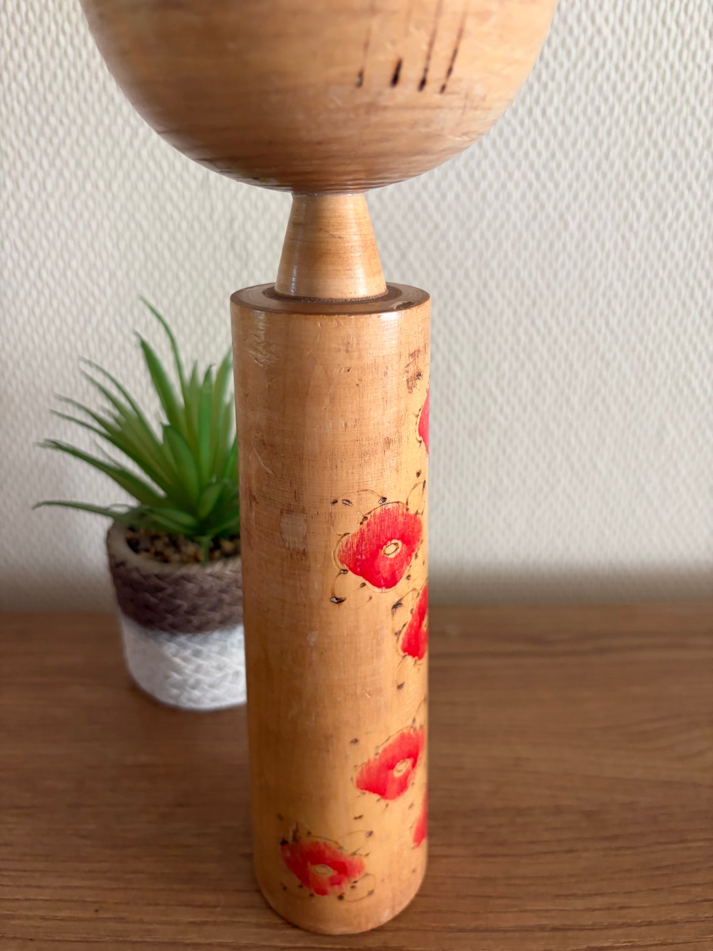 Rare Vintage Creative Kokeshi By Kano Chiyomatsu (1935-)