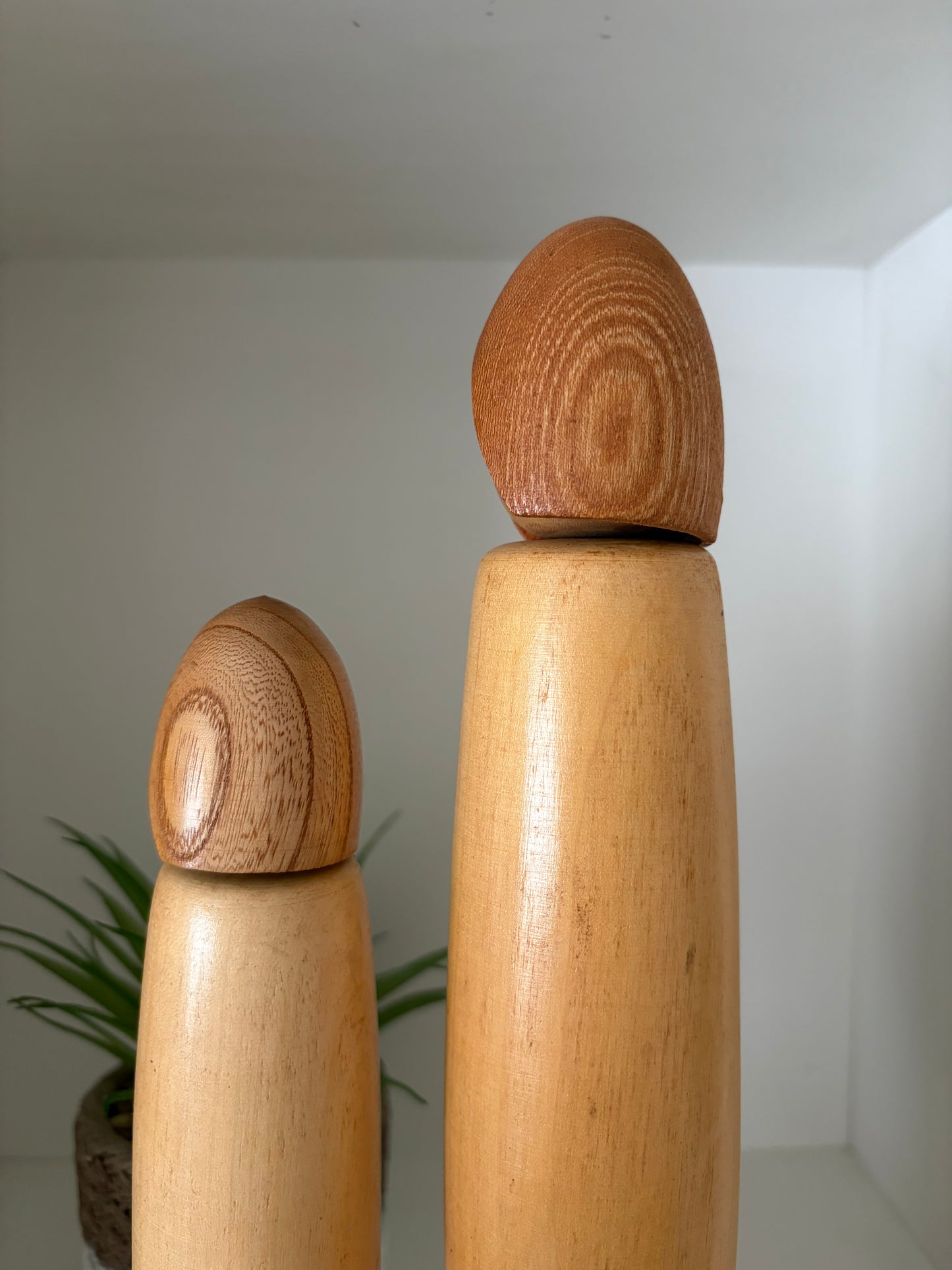 Rare Vintage set creative kokeshi by Shozan Shido (1932-1995)