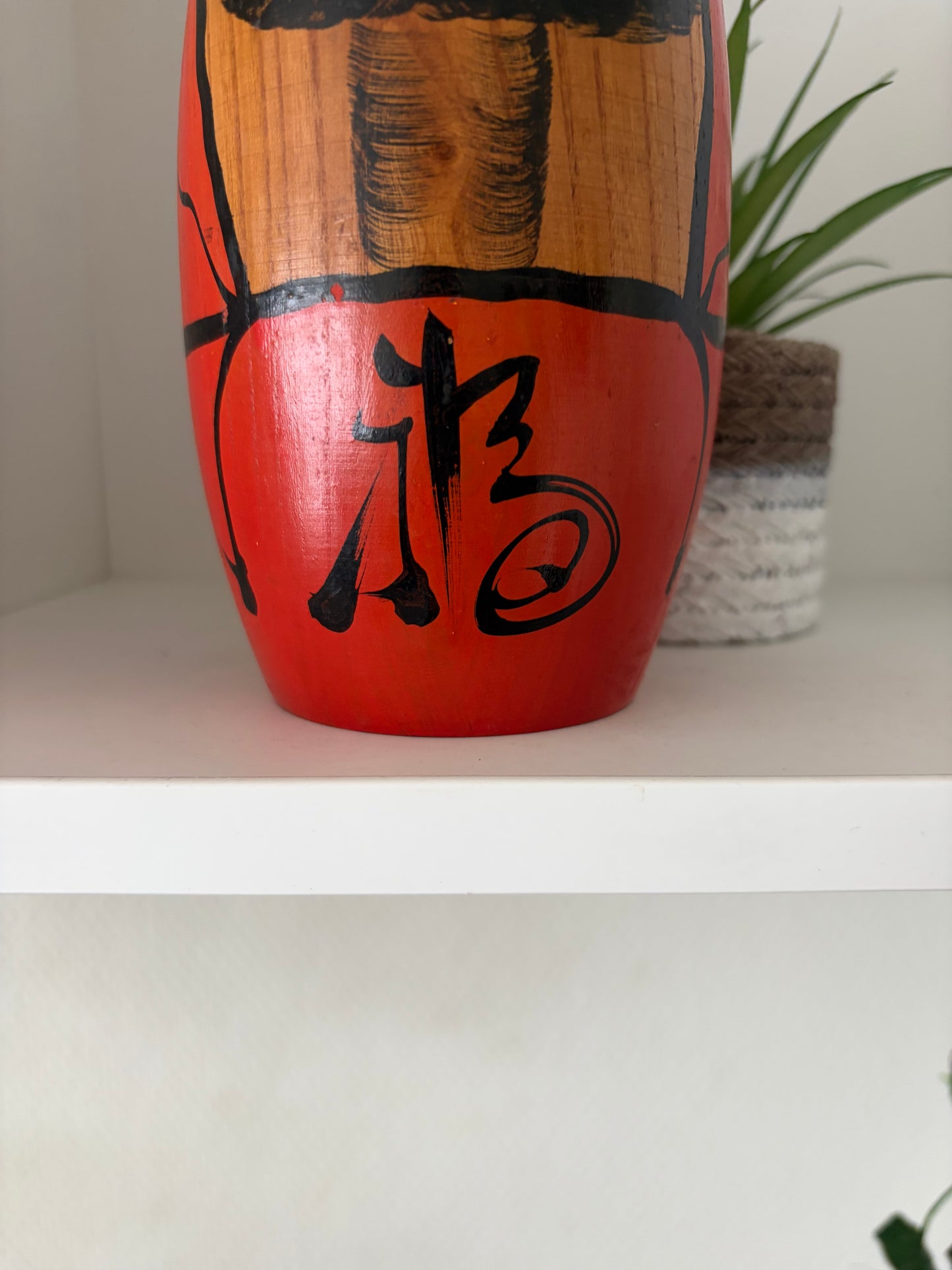 Vintage Daruma kokeshi