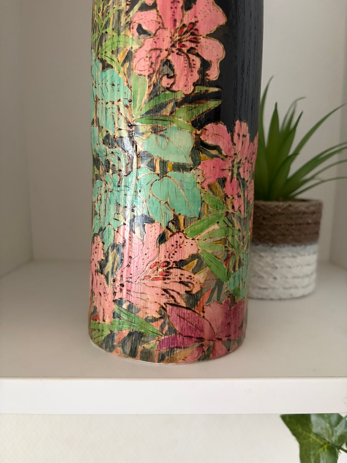 Exclusive one of a kind kokeshi by Yuko Yamazaki