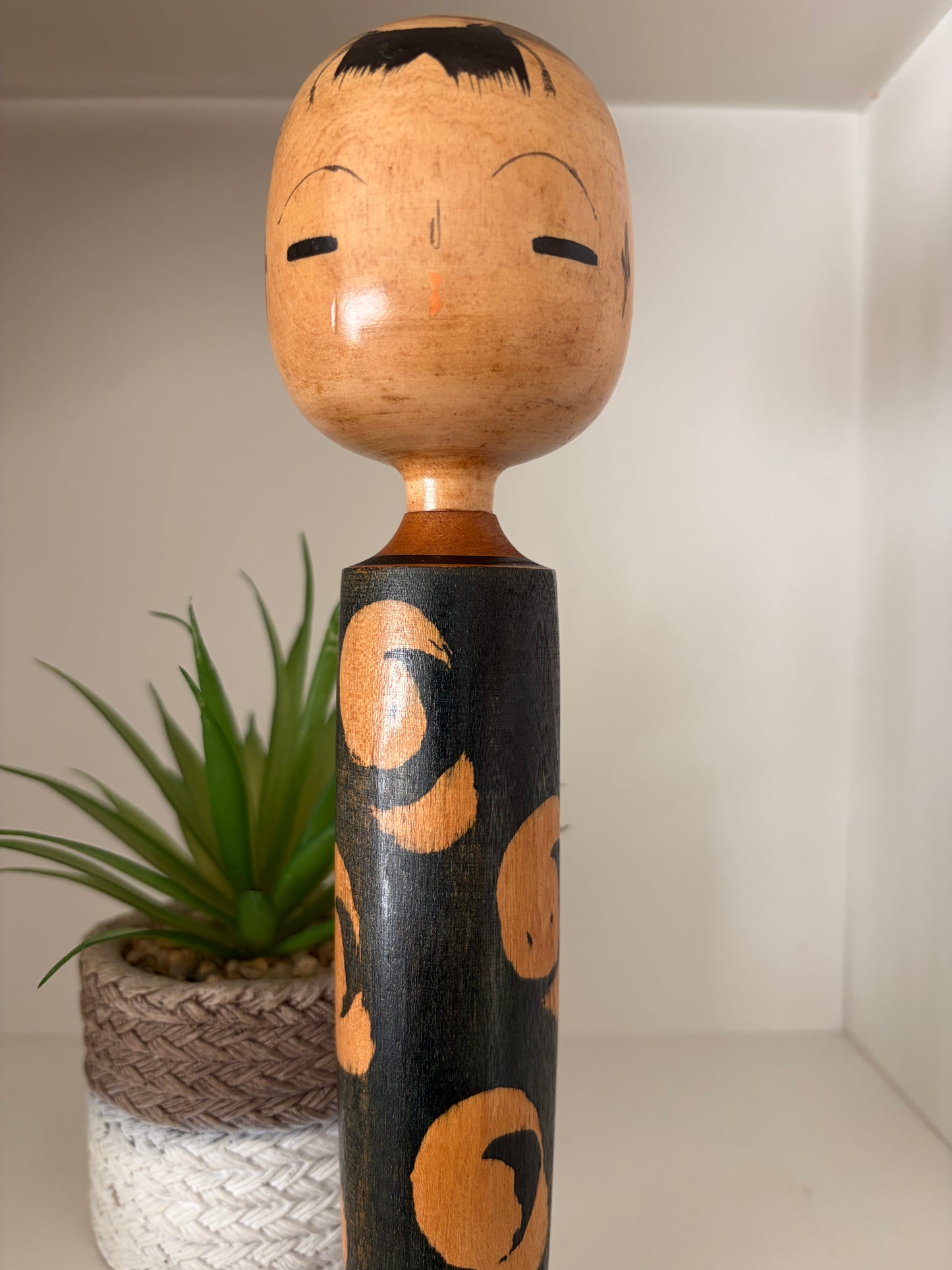 Rare Vintage Creative Kokeshi By Kahei Katase (1922-2015)
