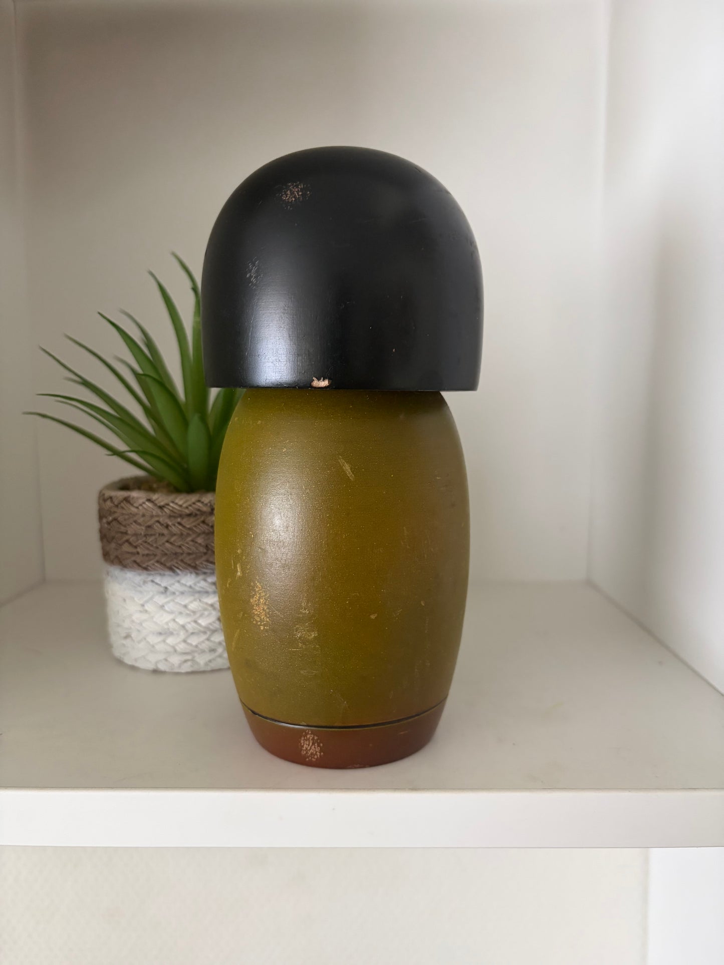 Vintage Gumma kokeshi by Kisaku