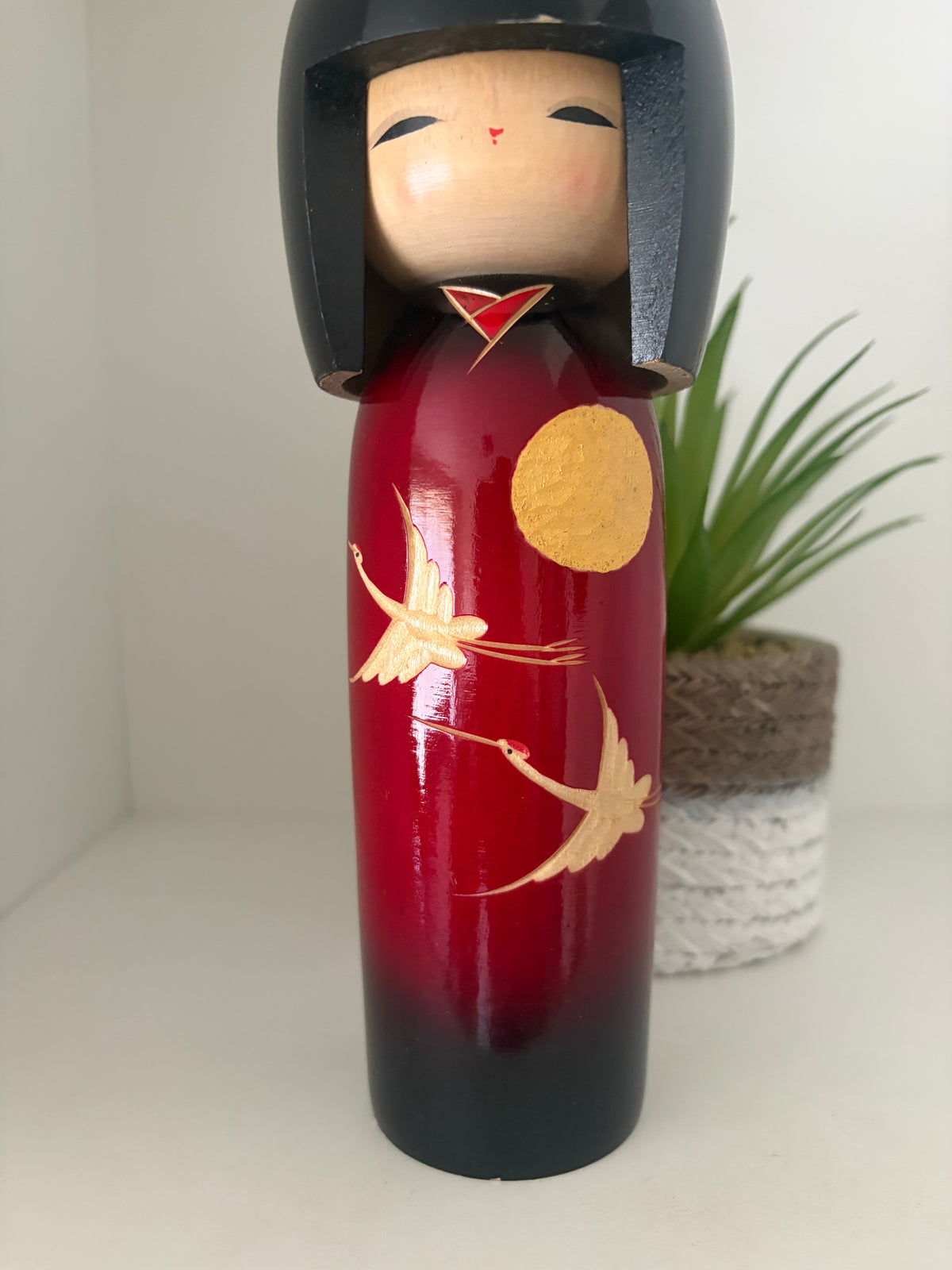 Vintage Gumma kokeshi by Kunio Miyagawa
