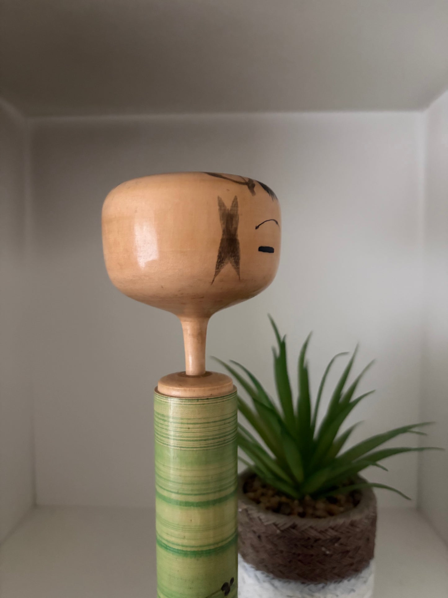 Rare Vintage Creative Kokeshi By Kahei Katase (1922-2015)