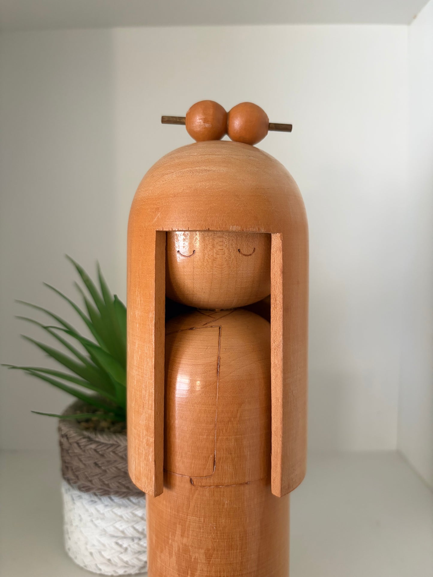 Vintage Sosaku kokeshi by Mitsuo