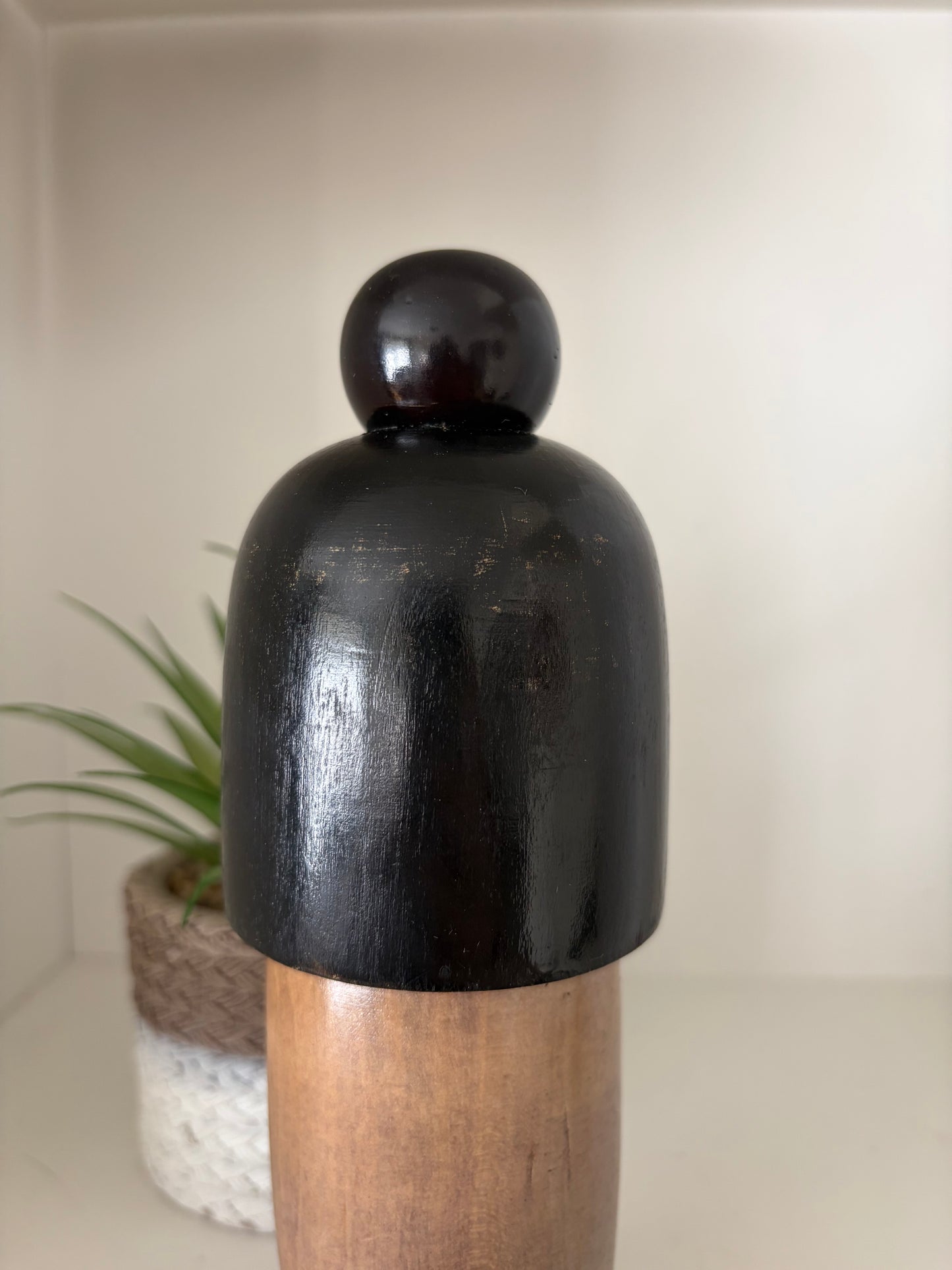 Vintage Gumma kokeshi by Hajime Miyashita (1940-)