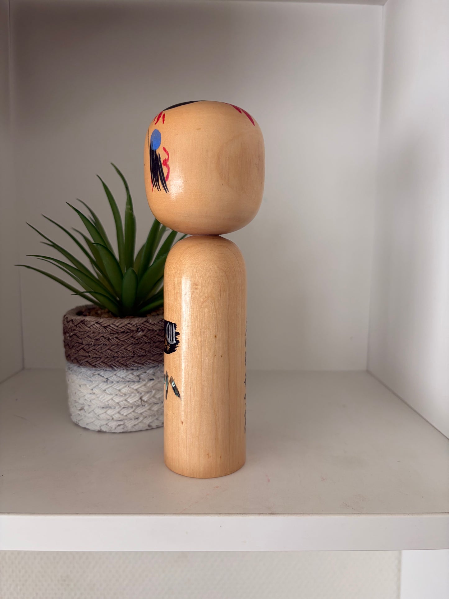 Vintage Creative Kokeshi By Takahashi Akinori (1957-)