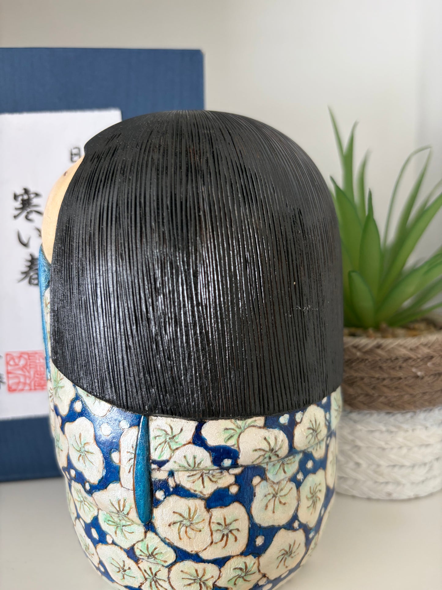 One of a kind Sosaku kokeshi by Megumi Nozawa