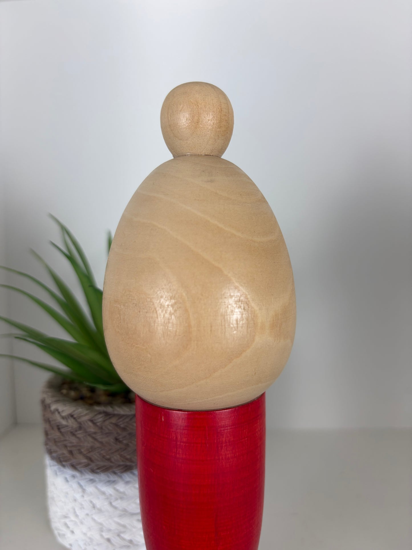 Vintage Sosaku kokeshi by Sato Suigai (1920-)
