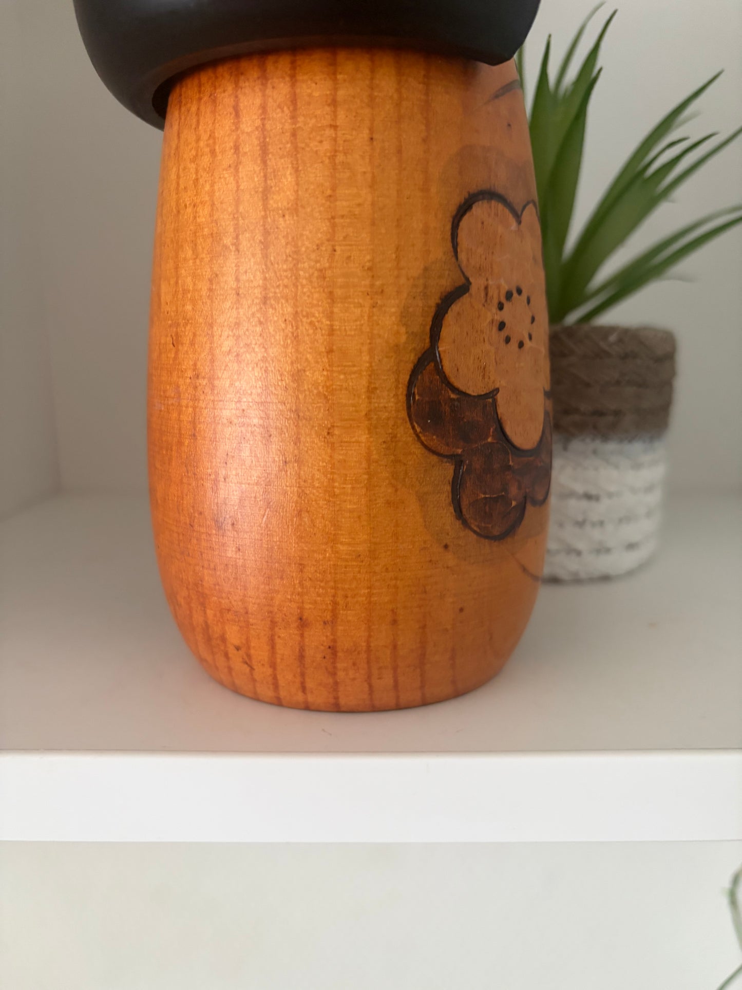 Vintage Gumma Kokeshi by Masae Fujikawa (1942-2015)