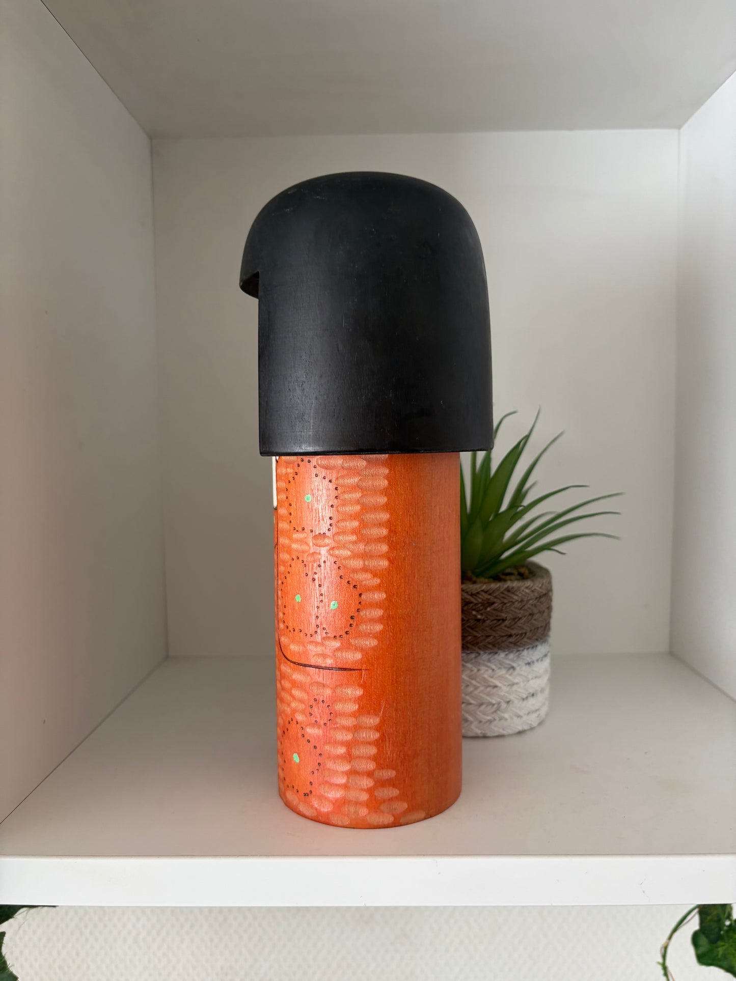 Vintage Gumma kokeshi by Kisaku