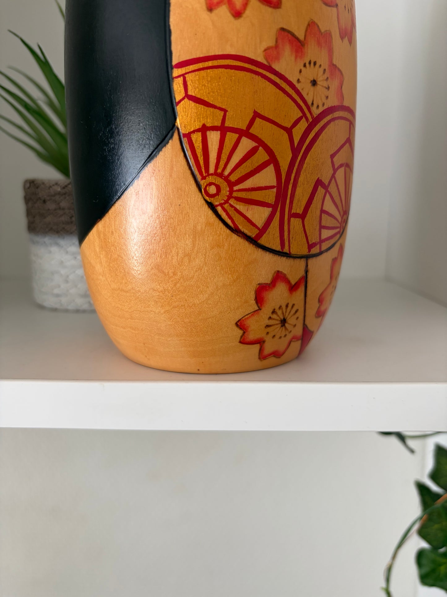 Vintage Sosaku Kokeshi by Miyashita Hajime (1940-)