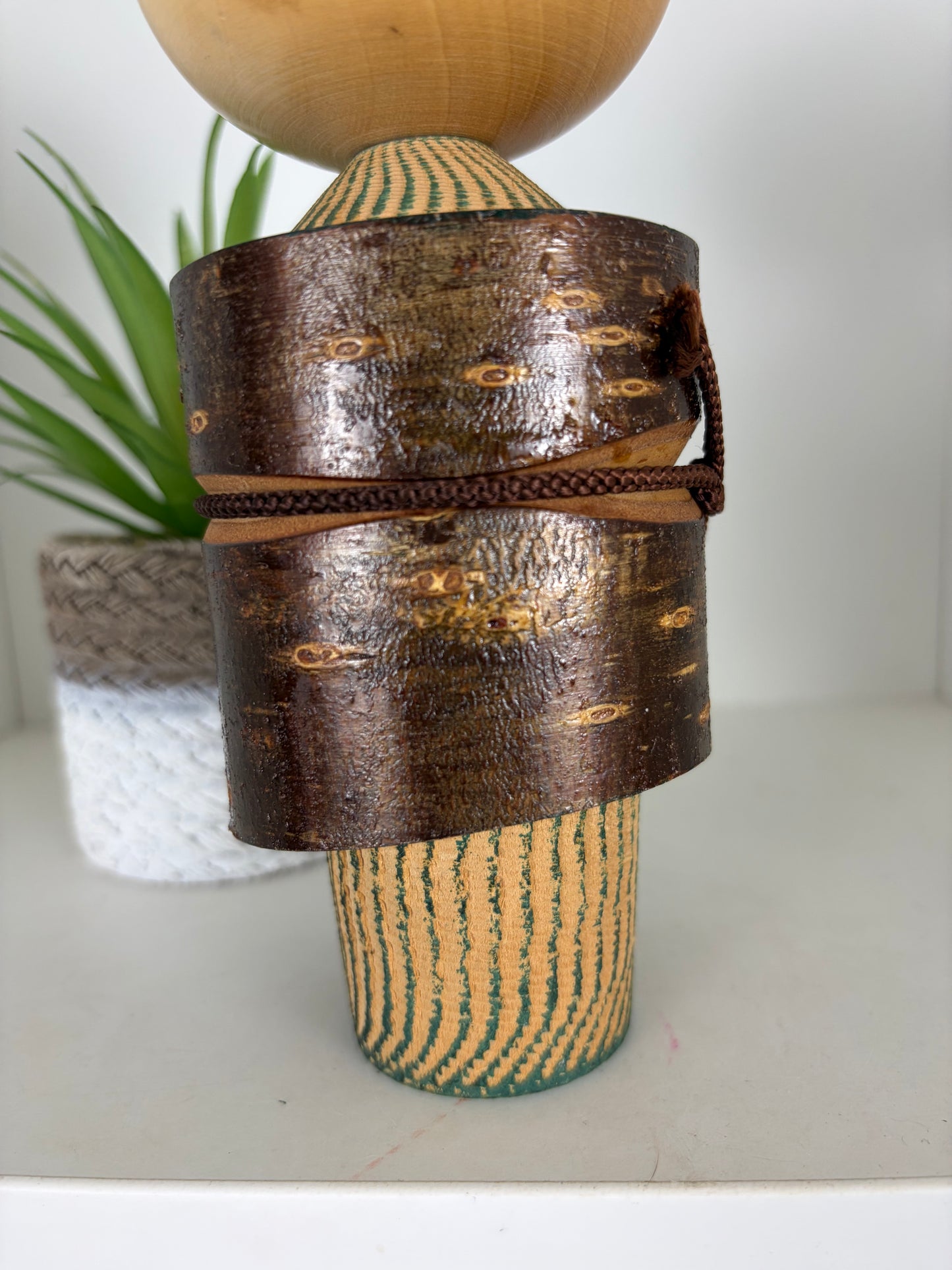Vintage Sosaku kokeshi by Tamura Noboru