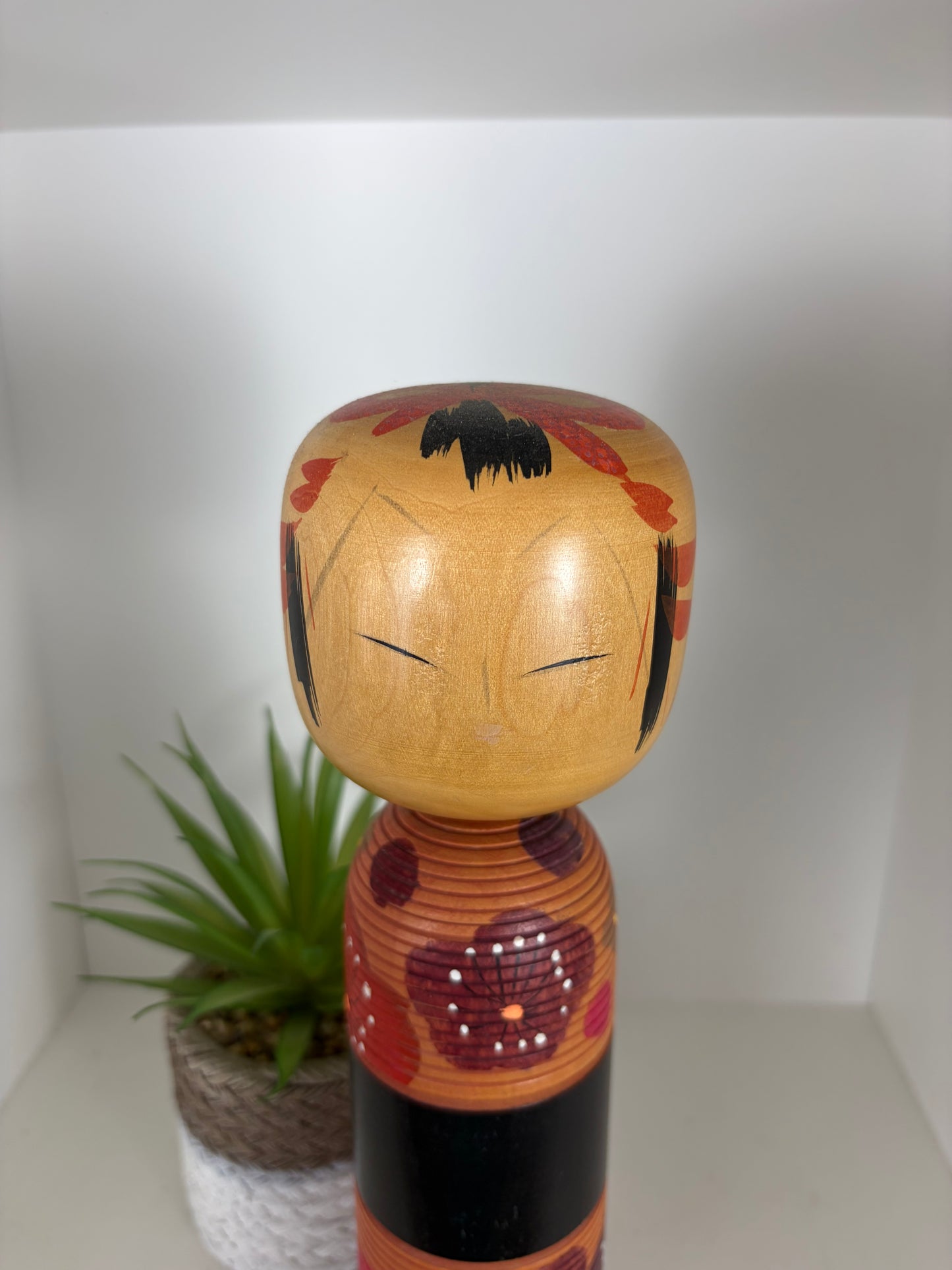 Vintage Creative Kokeshi By Takahashi Akinori (1957-)
