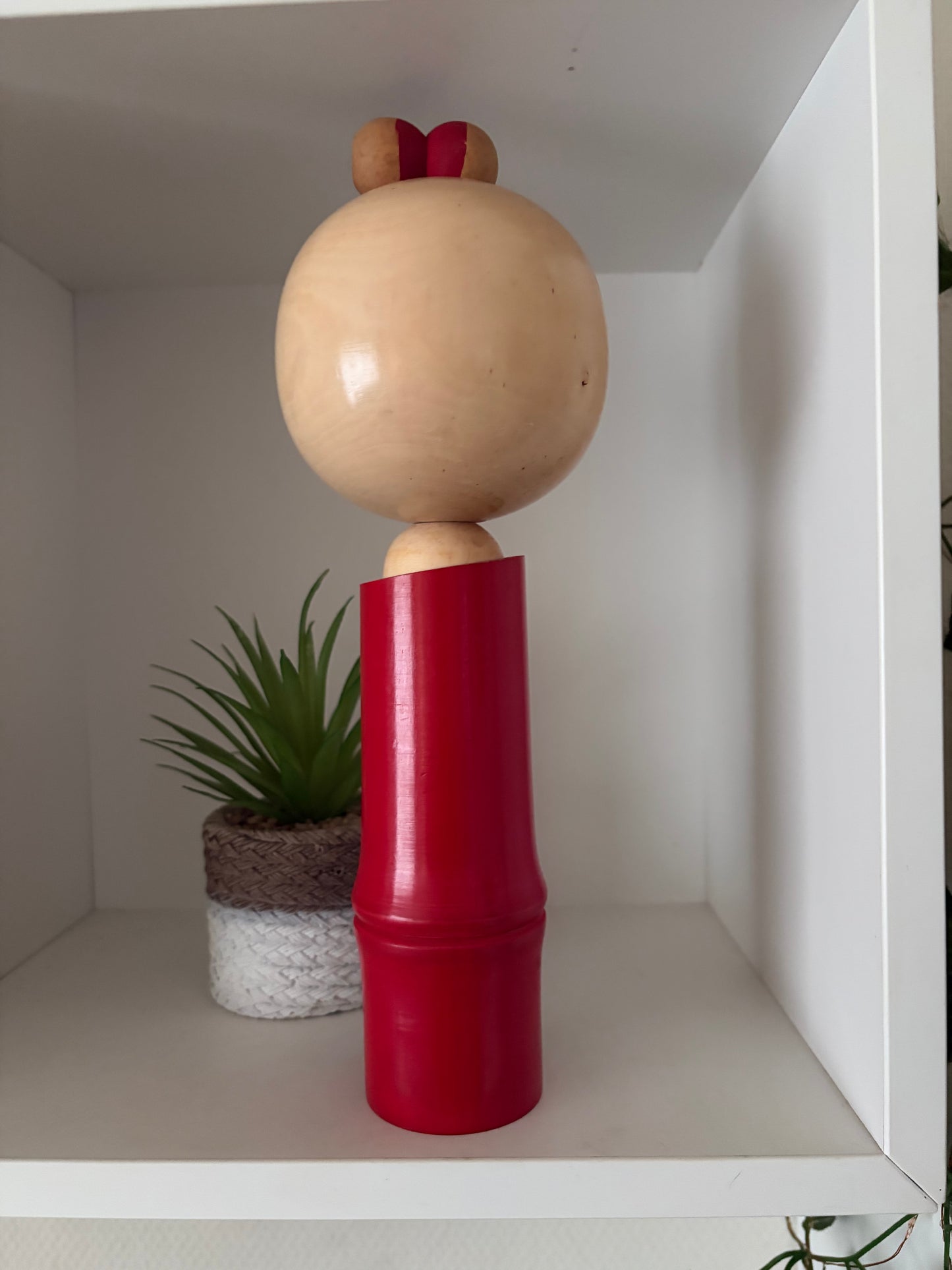 vintage sosaku kokeshi by Kazuo Takamizawa (1927-).