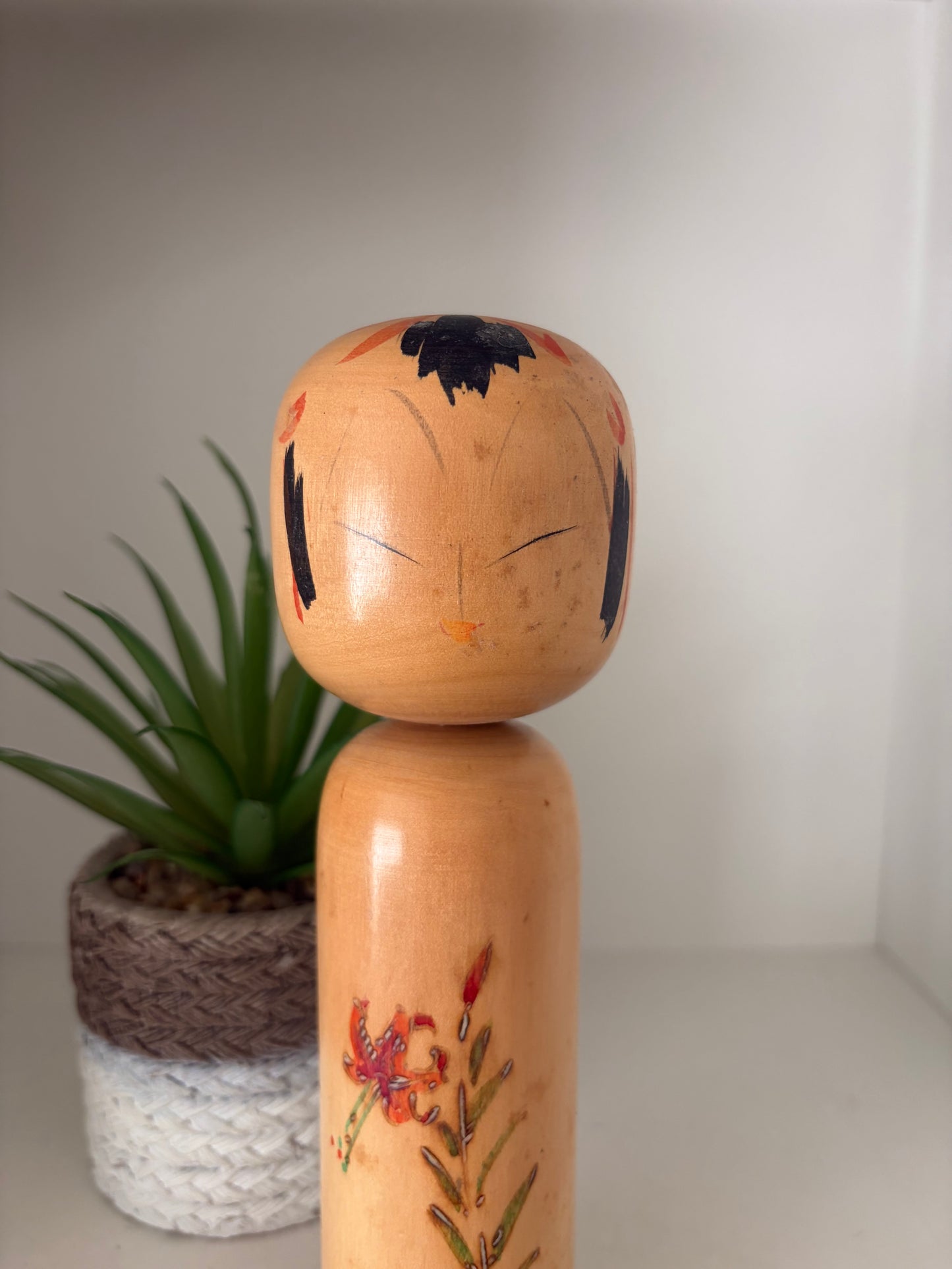 Vintage Creative Kokeshi By Takahashi Akinori (1957-)