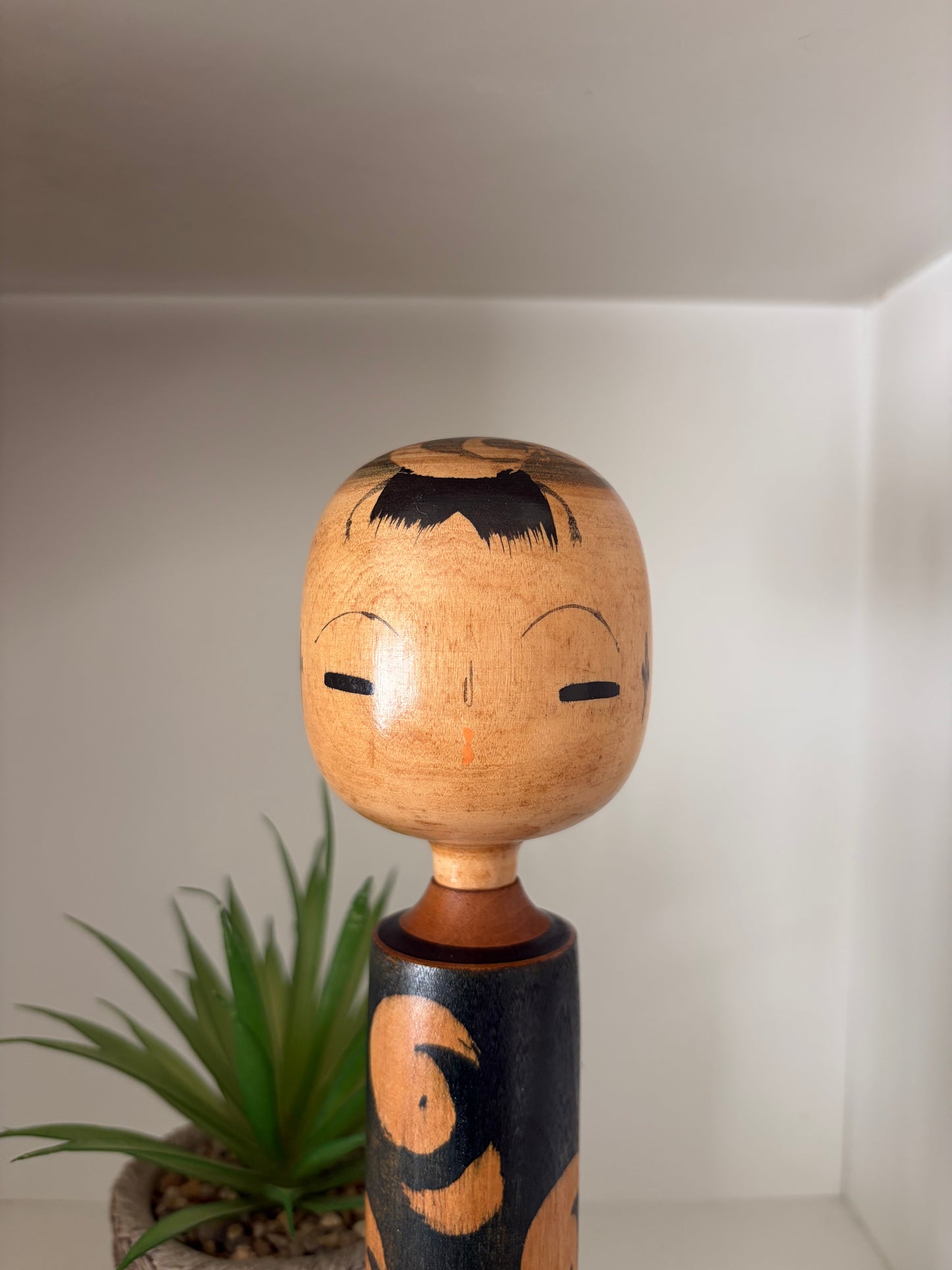 Rare Vintage Creative Kokeshi By Kahei Katase (1922-2015)