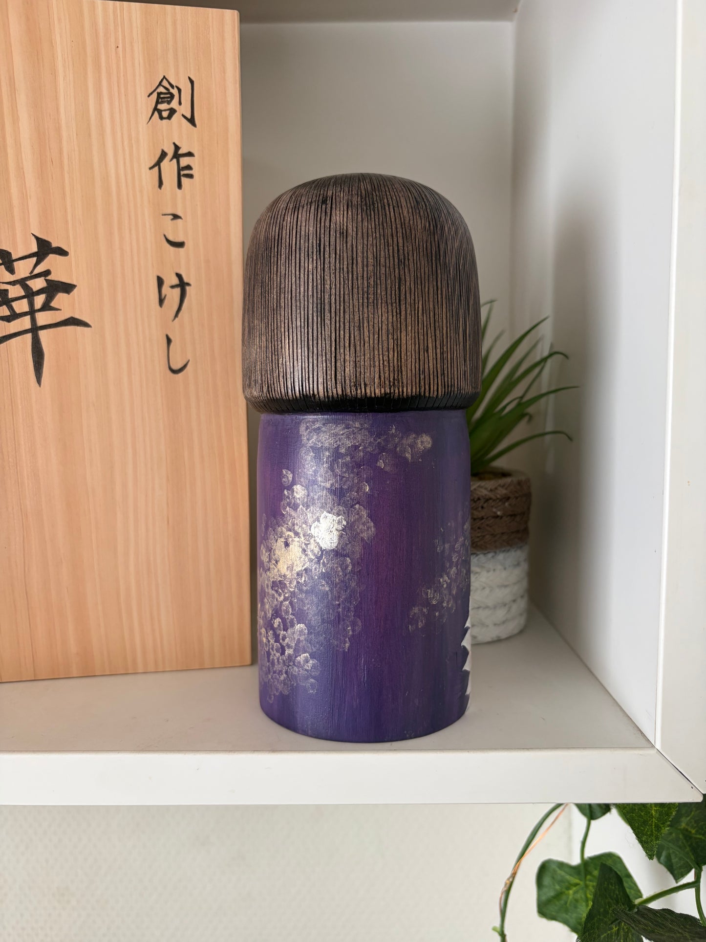 Exclusive one off a kind kokeshi by Nagisa Hirano!