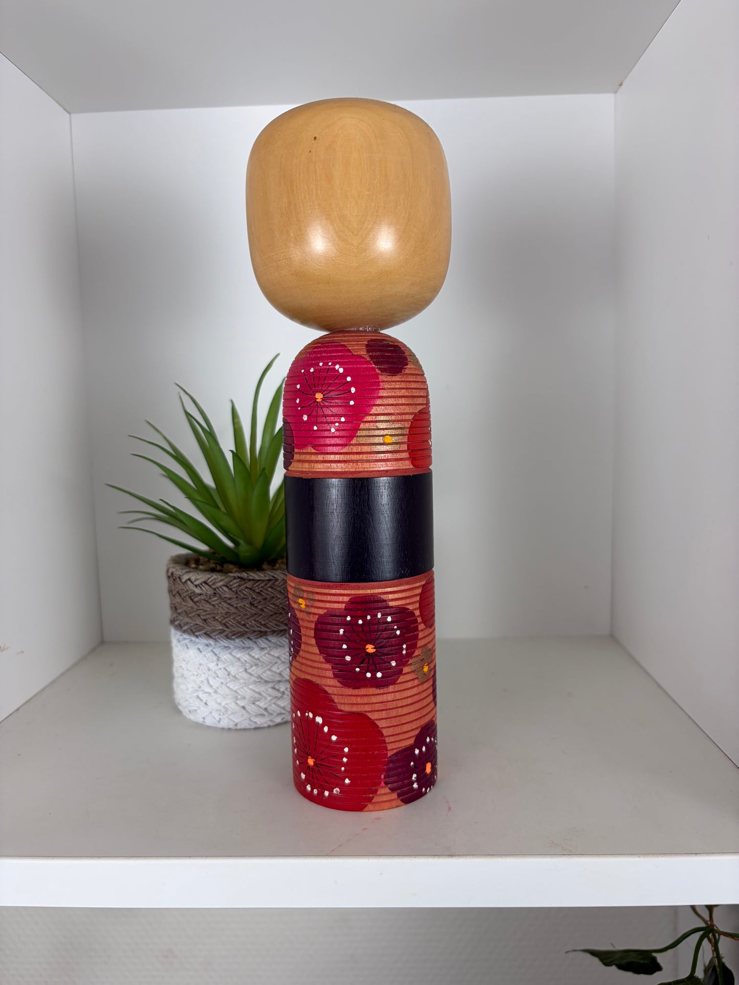 Vintage Creative Kokeshi By Takahashi Akinori (1957-)