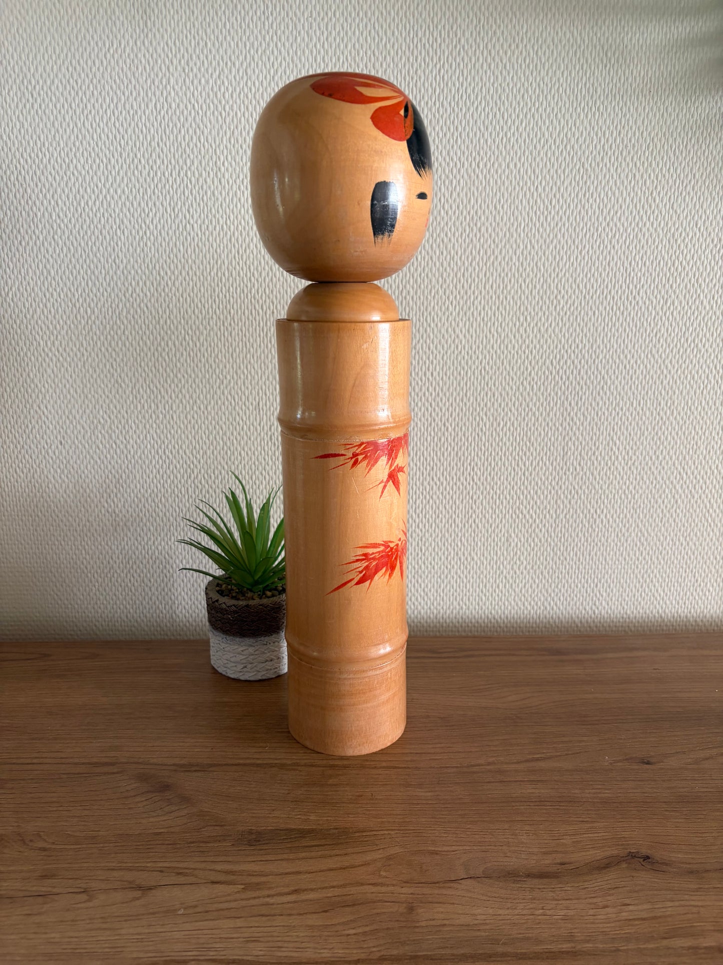 Rare vintage Sosaku kokeshi by Sato Kouson