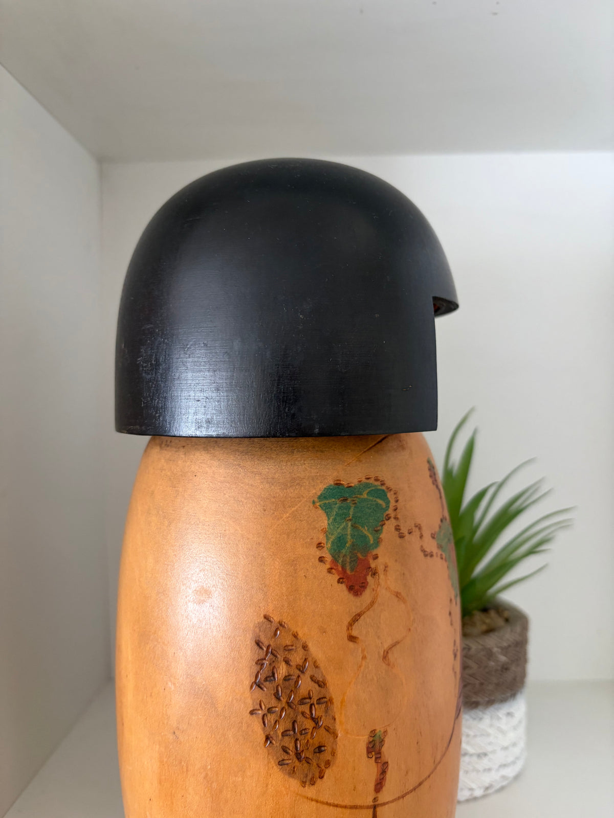 Rare vintage Gumma kokeshi by Uchida Shinichiro