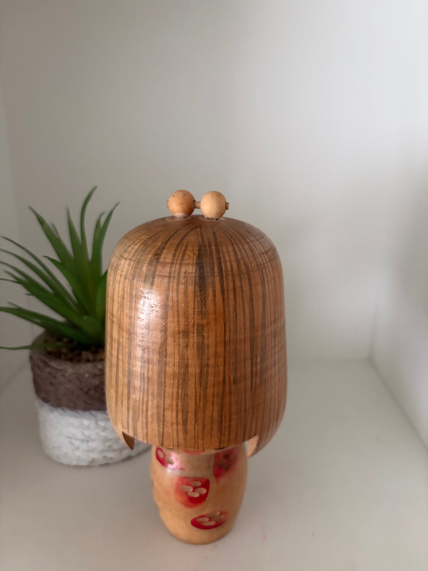 Rare vintage Sosaku kokeshi by Inosuke Kobayashi (1931-)