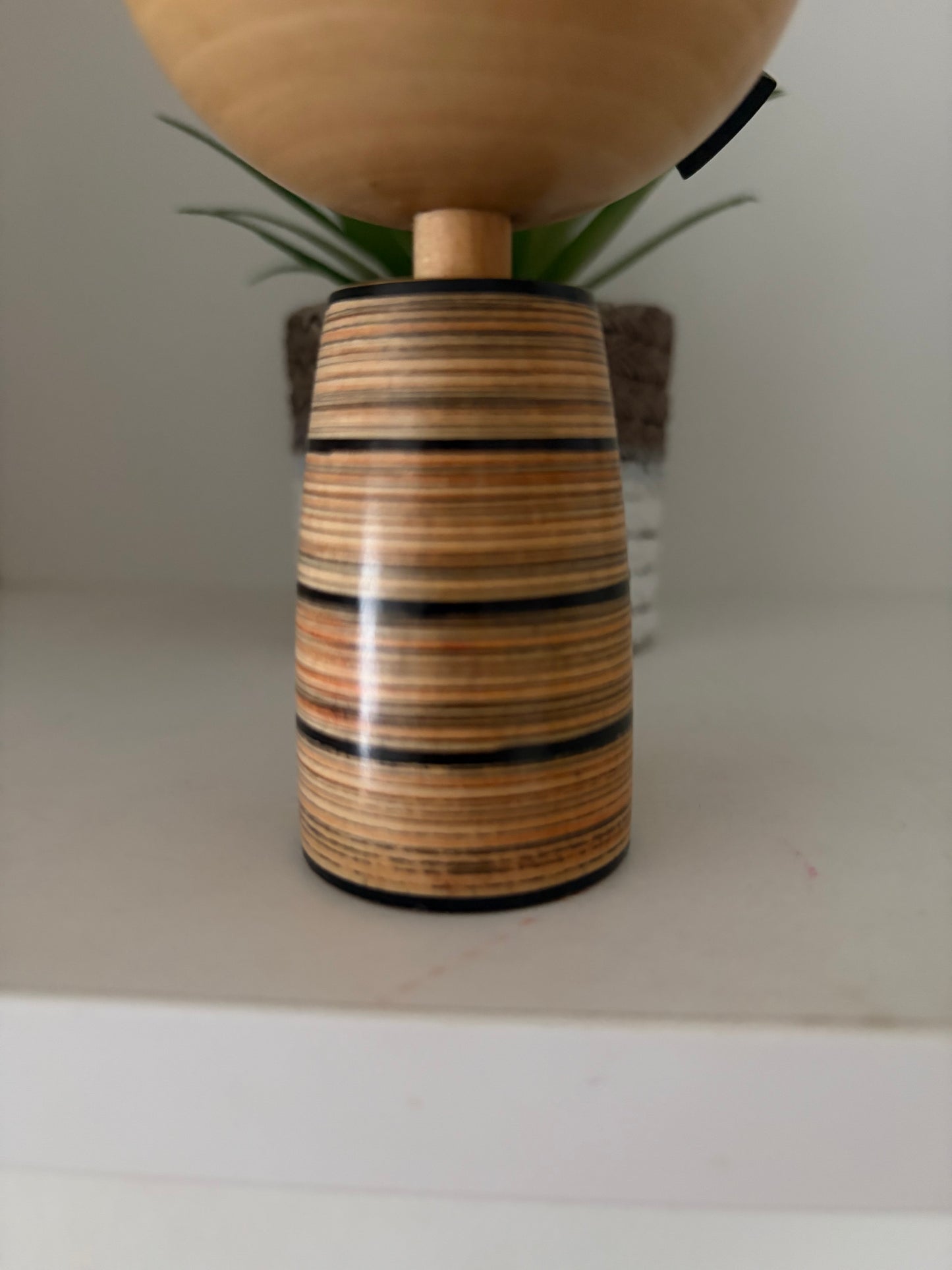 Rare Vintage Creative Kokeshi By Takanashi Hanpuushi