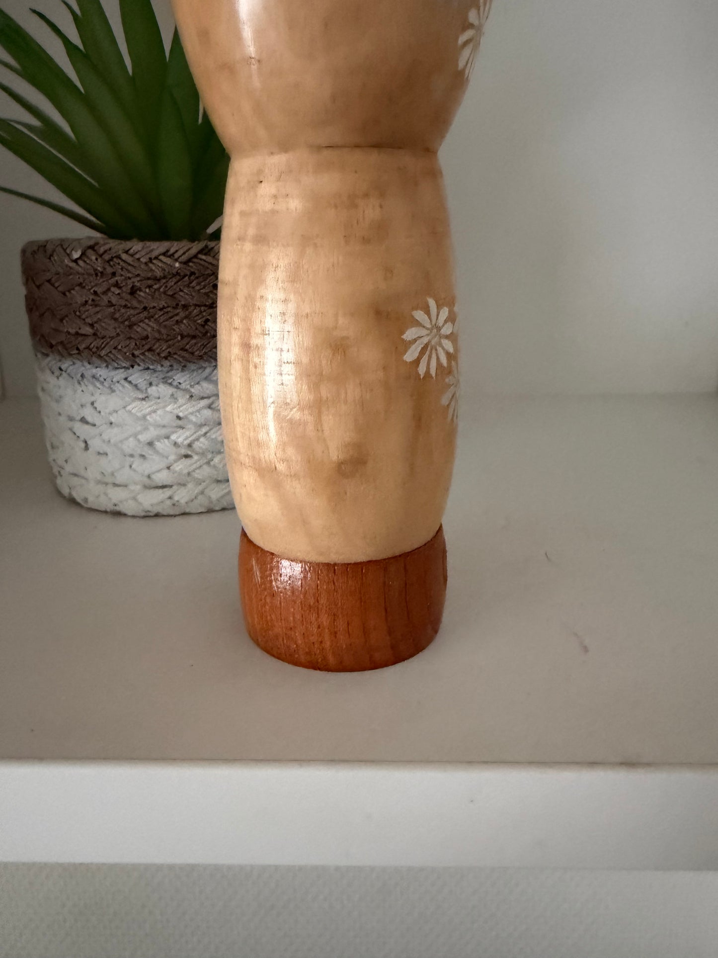 Vintage Sosaku kokeshi by Kato Masami (1925-)