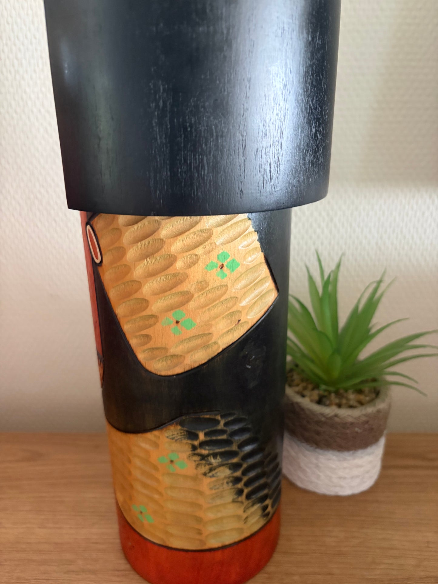 Rare Vintage Gumma kokeshi by Kisaku - XL!