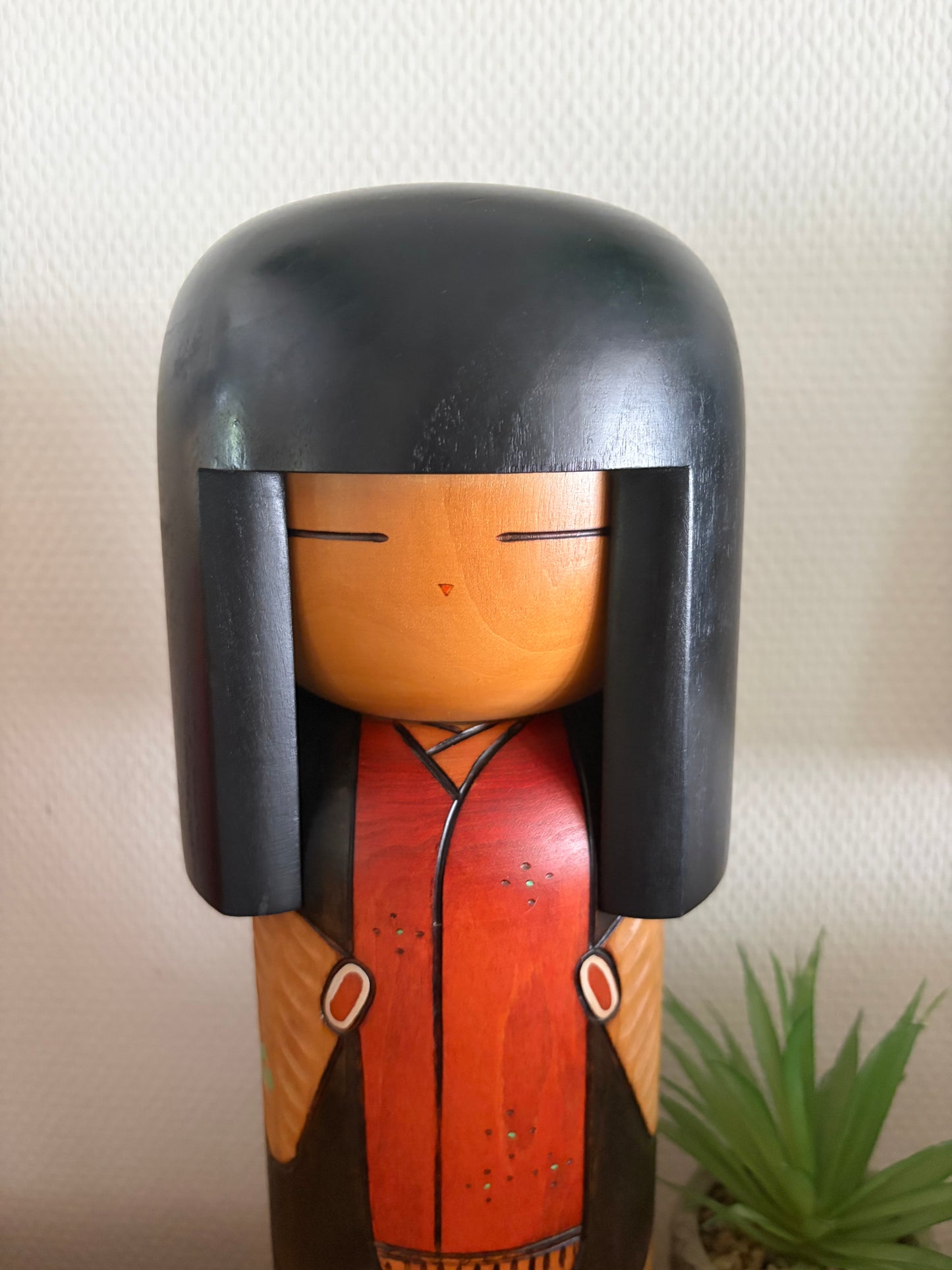 Rare Vintage Gumma kokeshi by Kisaku - XL!