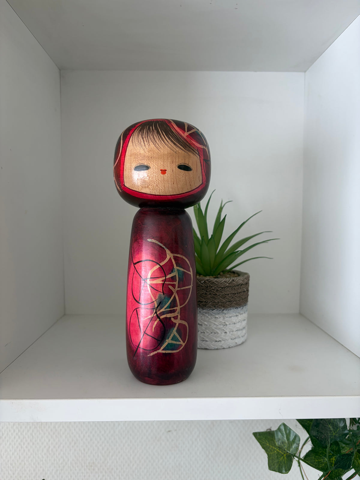 Vintage Sosaku kokeshi by Kato Masami