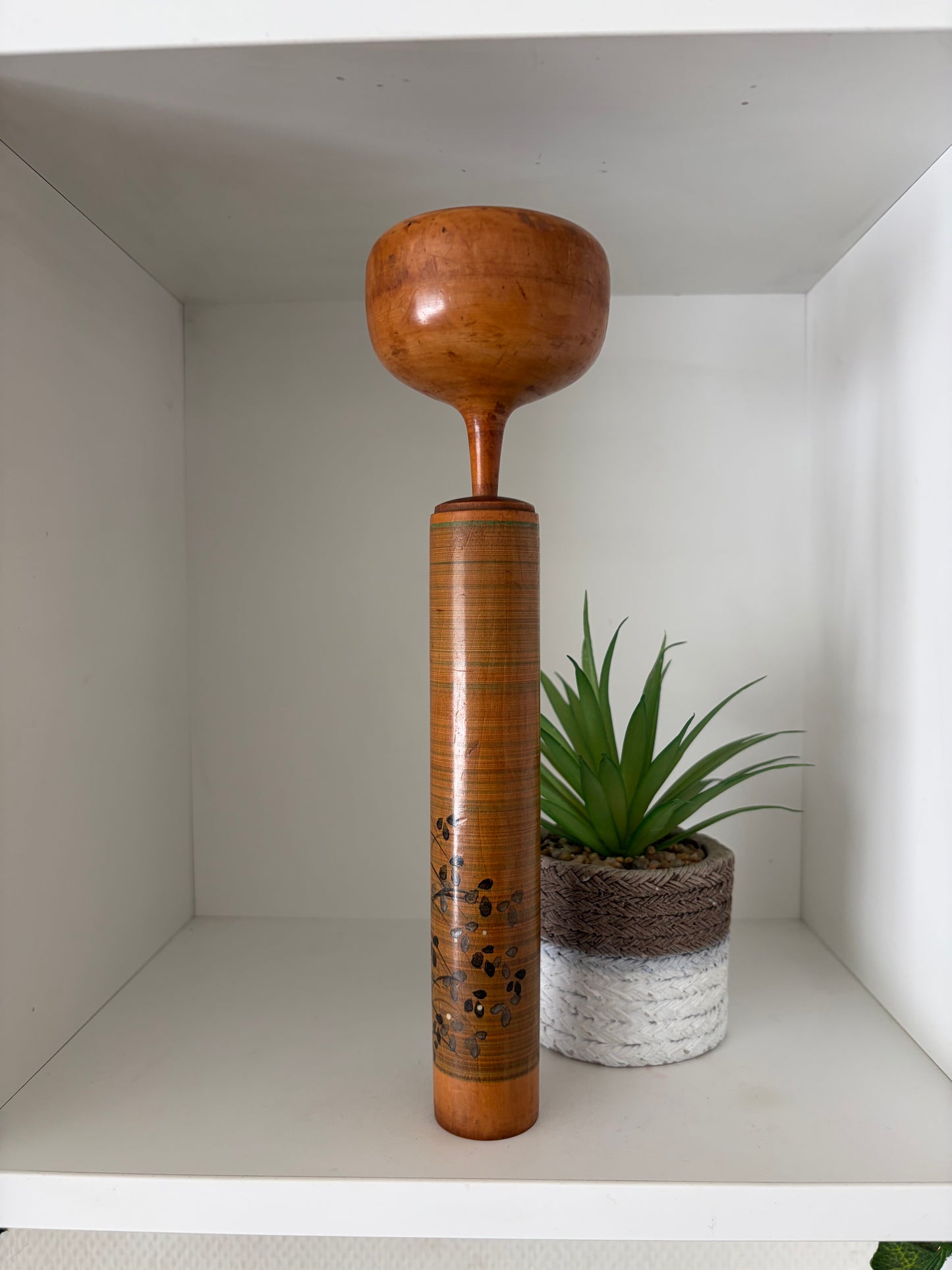 Rare Vintage Creative Kokeshi By Kahei Katase (1922-2015)