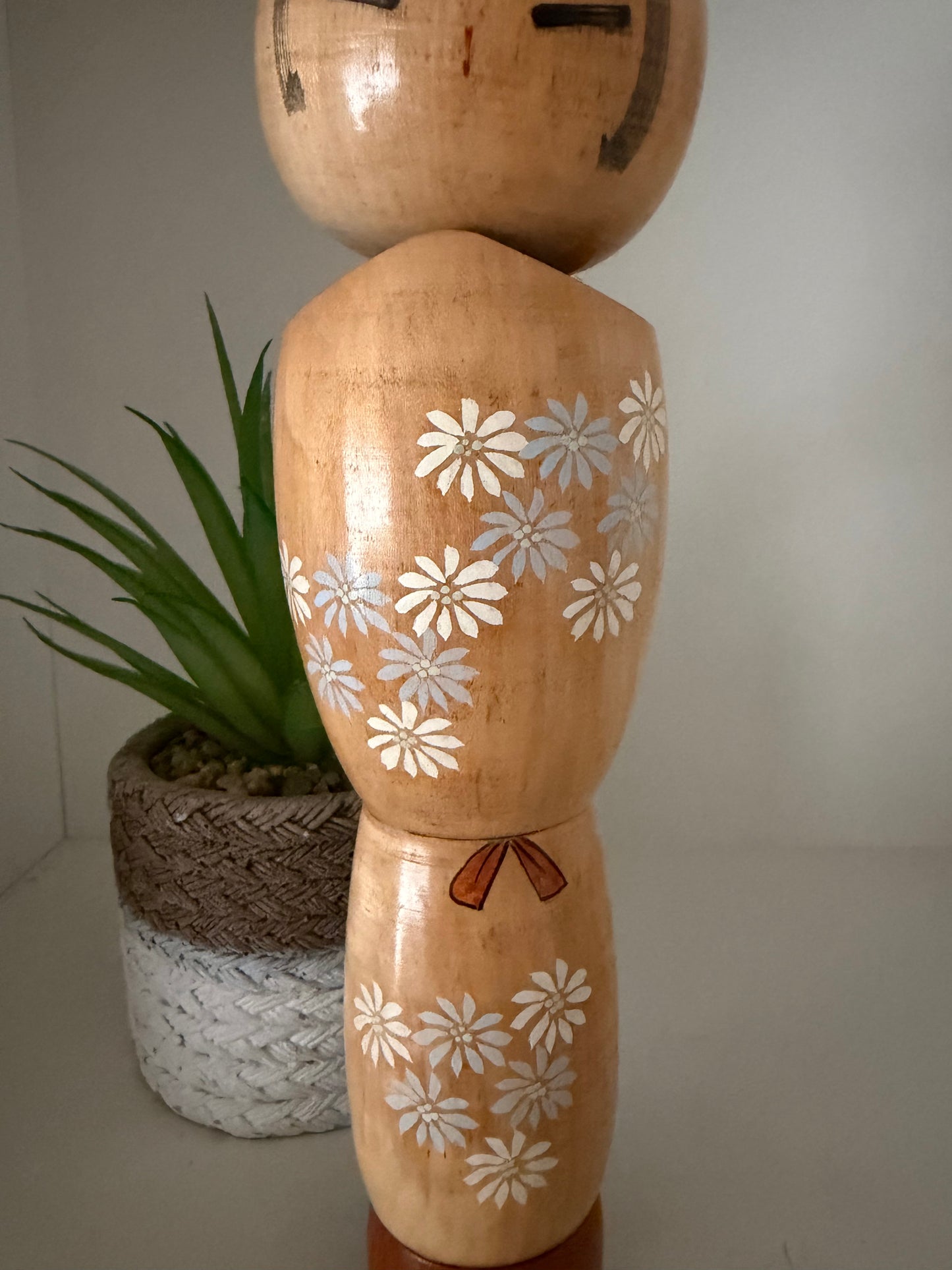 Vintage Sosaku kokeshi by Kato Masami (1925-)