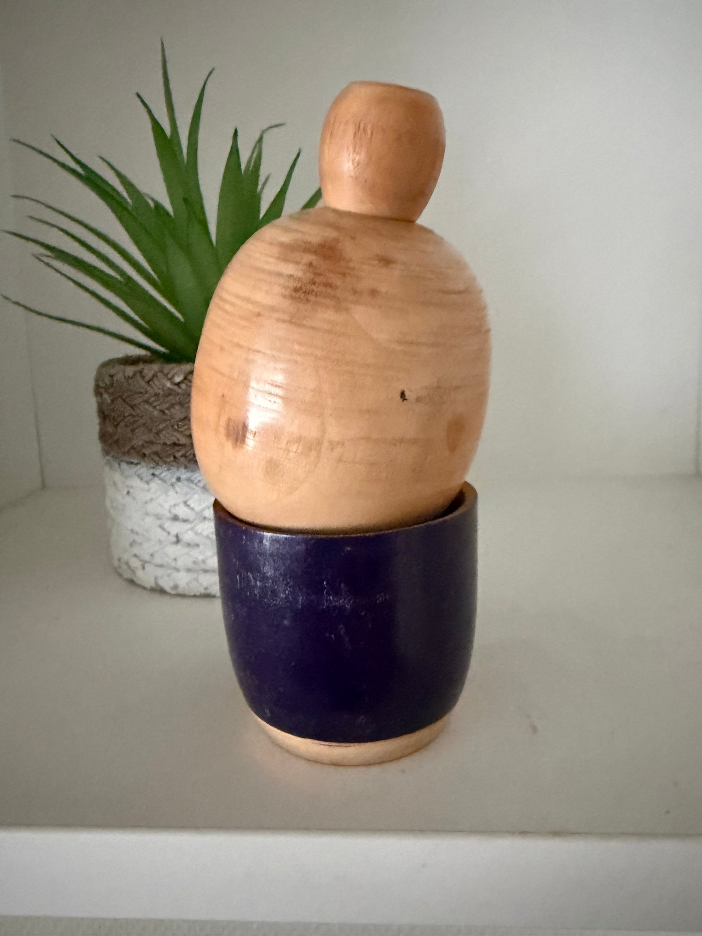 Vintage Sosaku kokeshi by Sato Suigai (1920-)