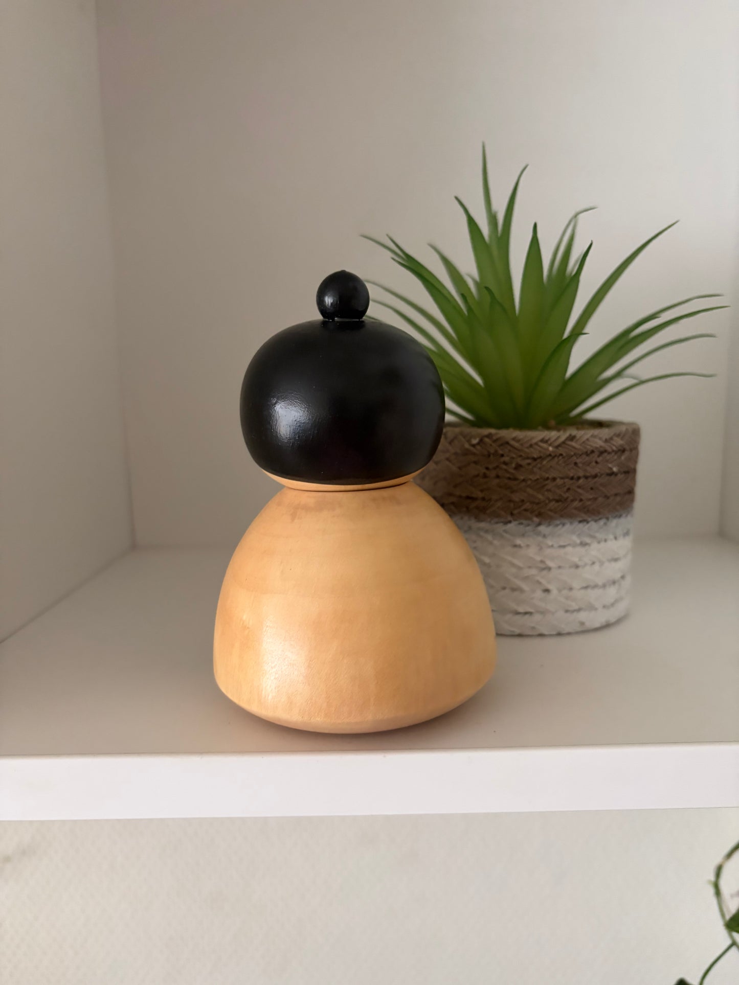 Vintage Creative Kokeshi By Aoki Ryoka (1931-)