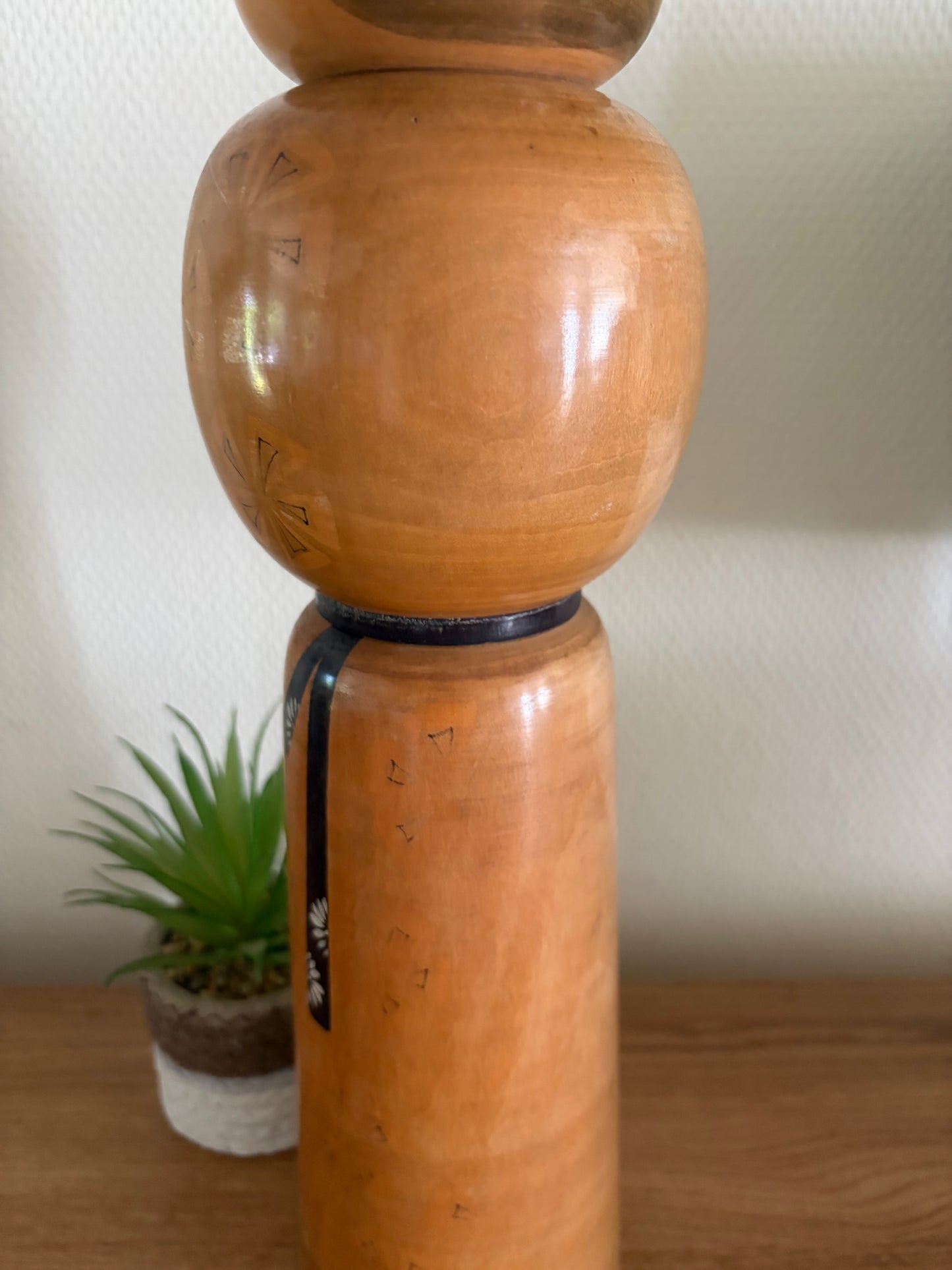 Rare Vintage Creative Kokeshi By Sadao Kishi (1932-1998)- XL 45cm