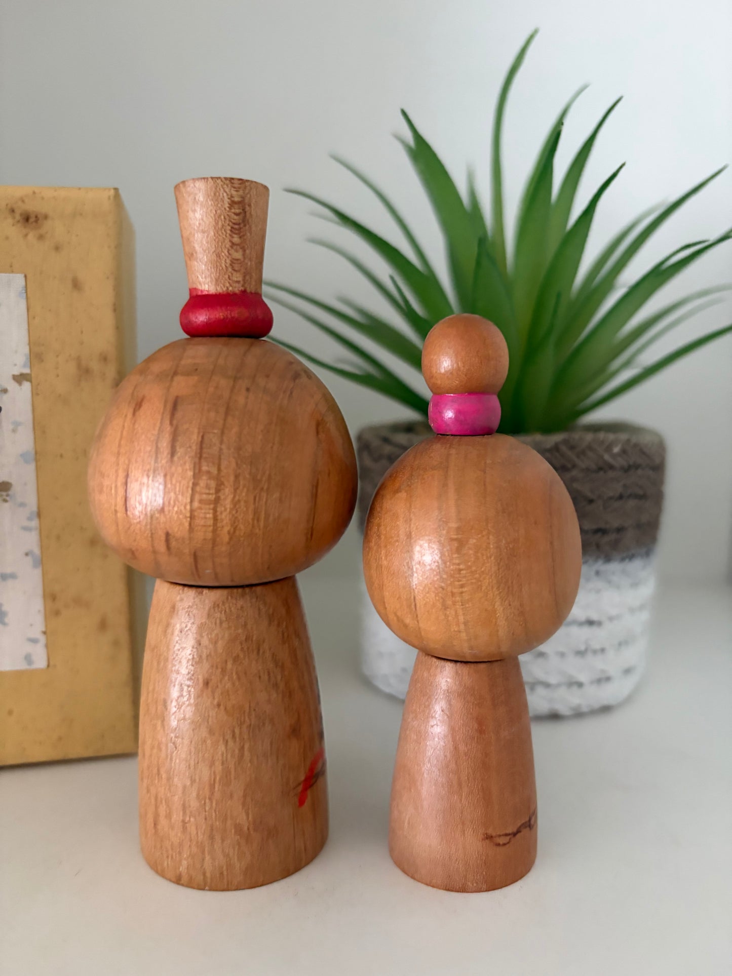 Vintage Sosaku kokeshi by Kato Masami (1925-)