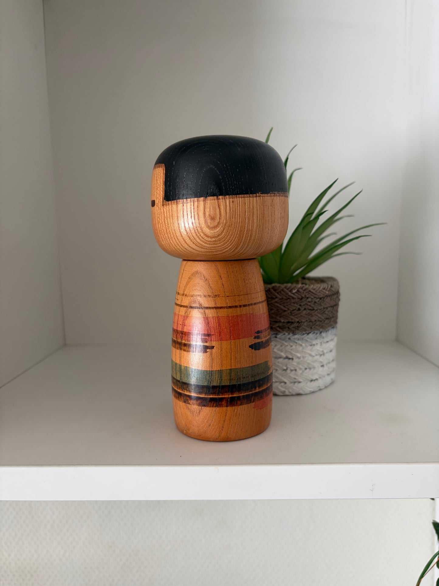 vintage creative kokeshi made by Sanpei Yamanaka (1926-2012)