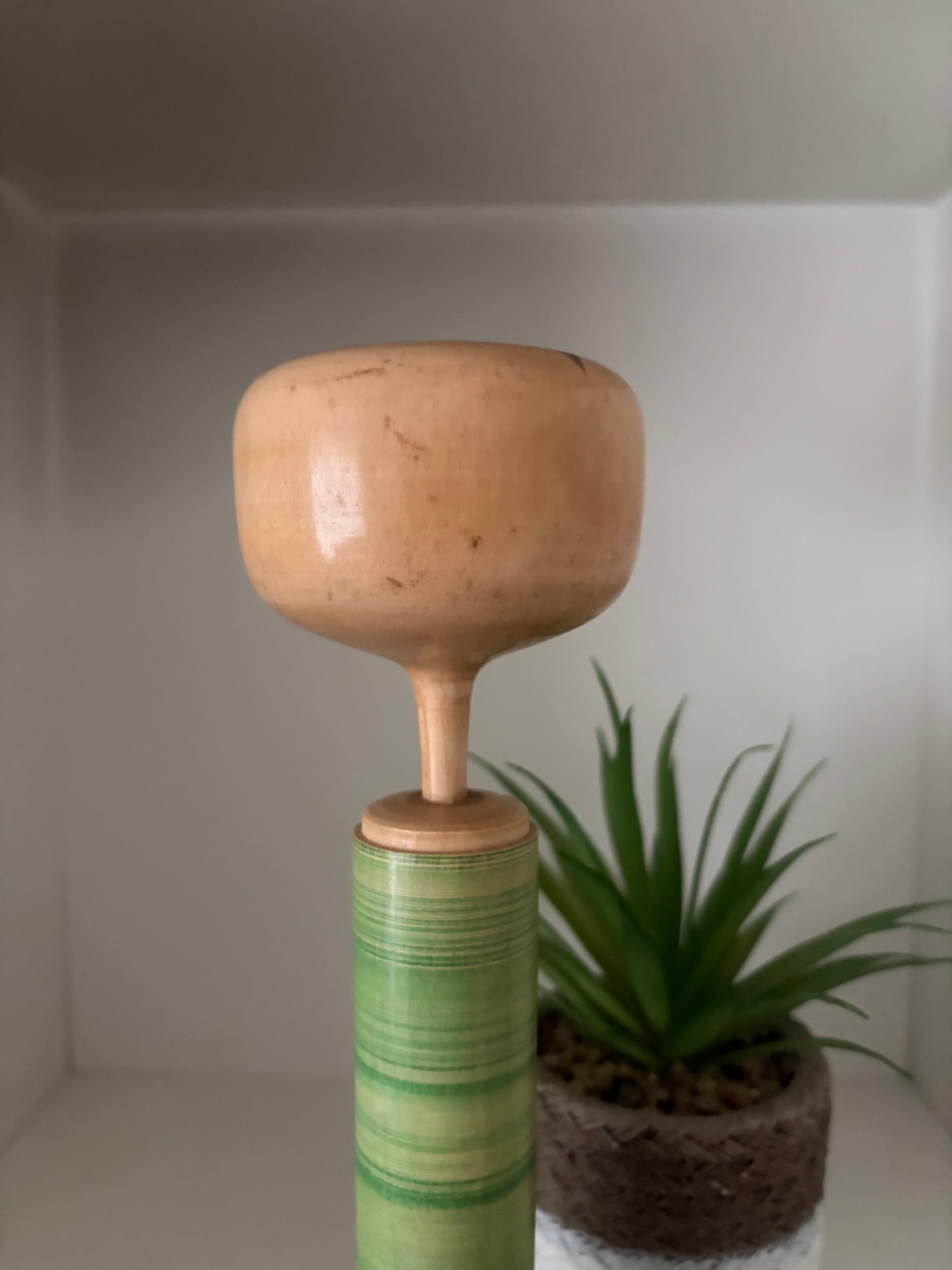 Rare Vintage Creative Kokeshi By Kahei Katase (1922-2015)