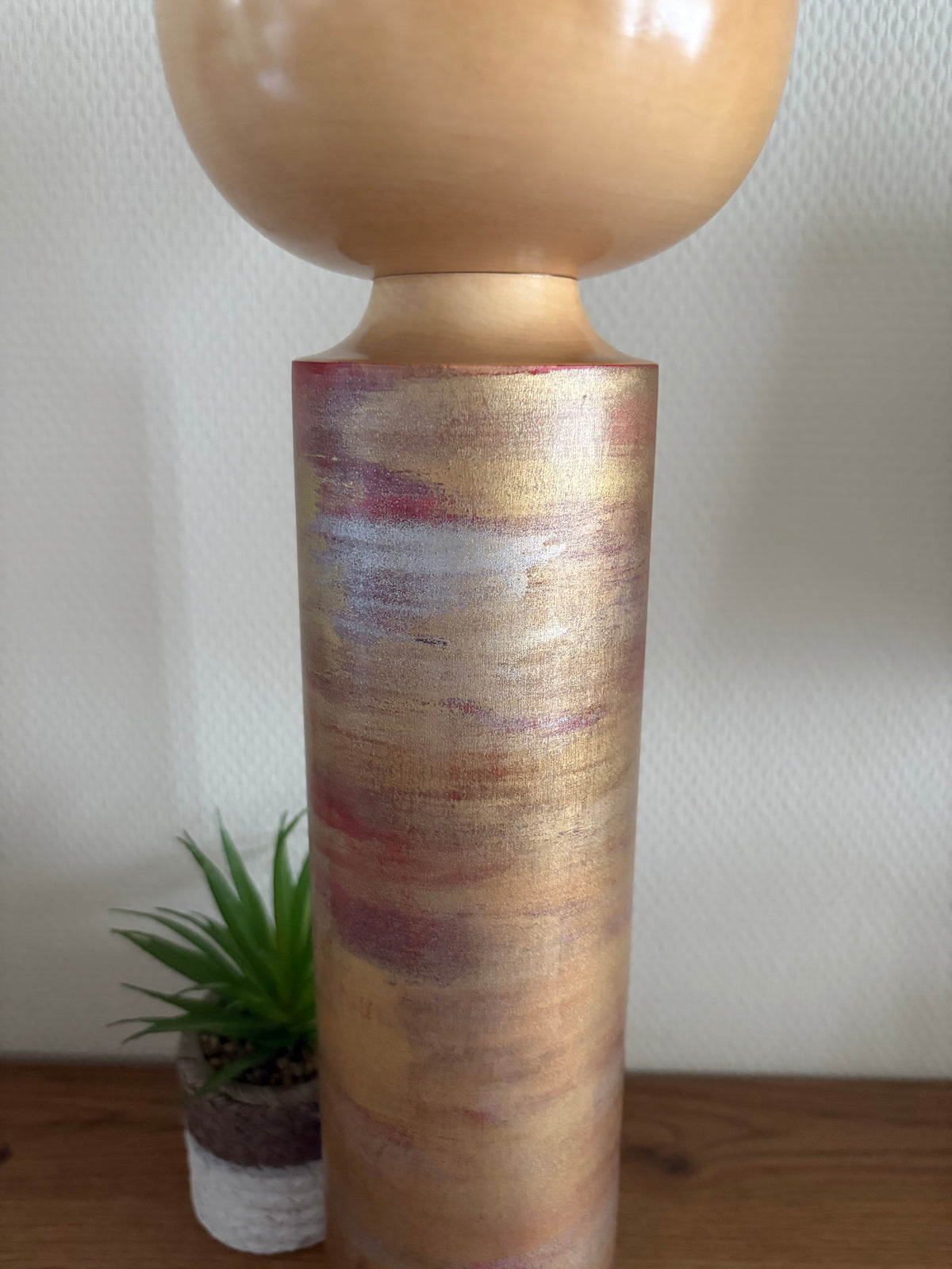 Rare Vintage Creative Kokeshi By  Takahashi Hashime (1918-2002) 44,5cm‼️