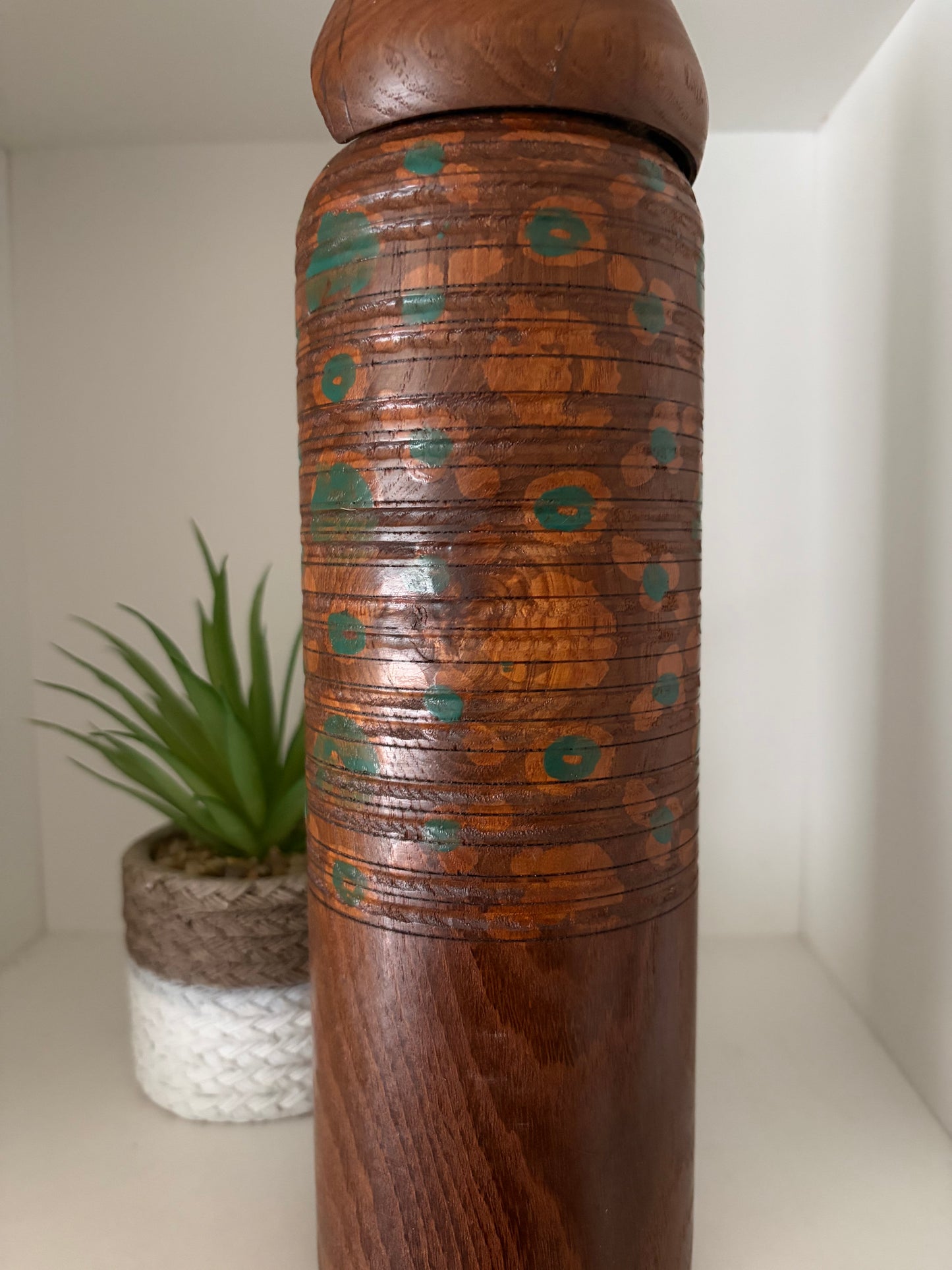 Vintage  Sosaku Kokeshi By Miyajima Muhitsu (1929-)