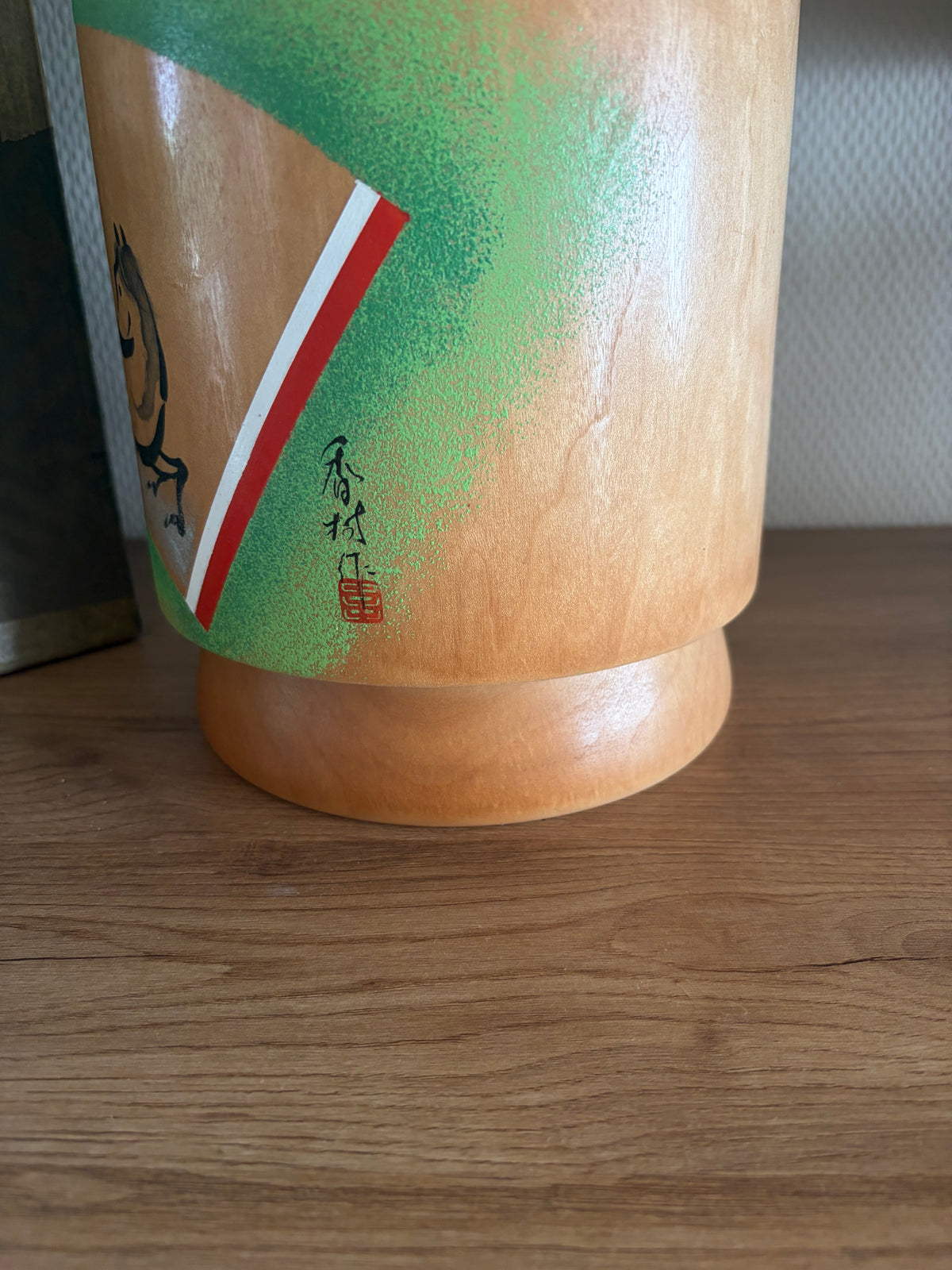 Exclusive HUGE Sosaku kokeshi by Sato Kouson