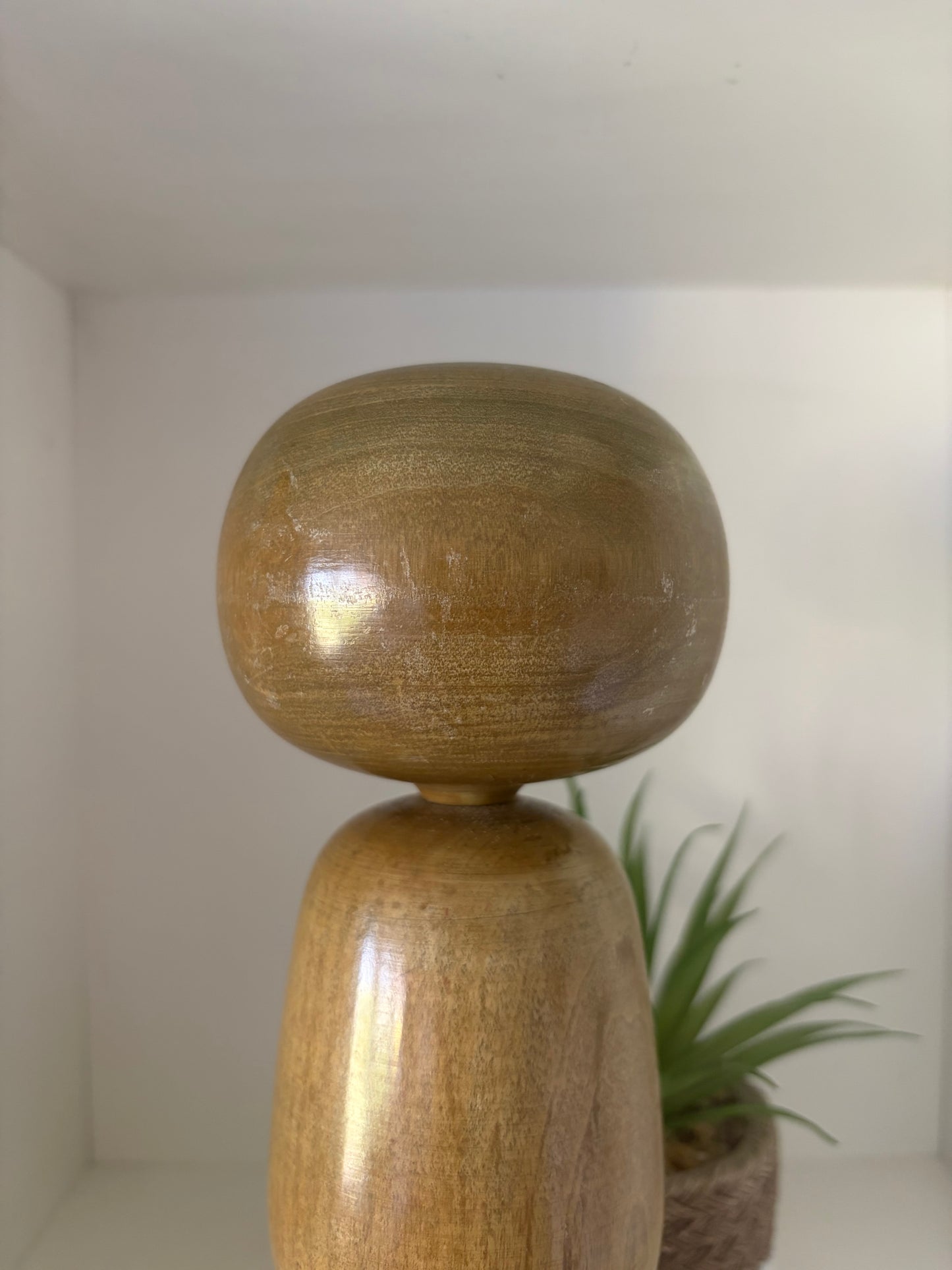 Rare Vintage Sosaku kokeshi by Kato Masami (1925-)