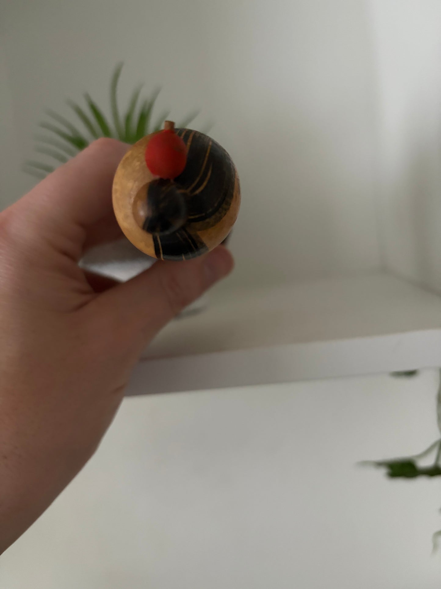 Vintage Sosaku kokeshi by Takanashi Hanpuushi