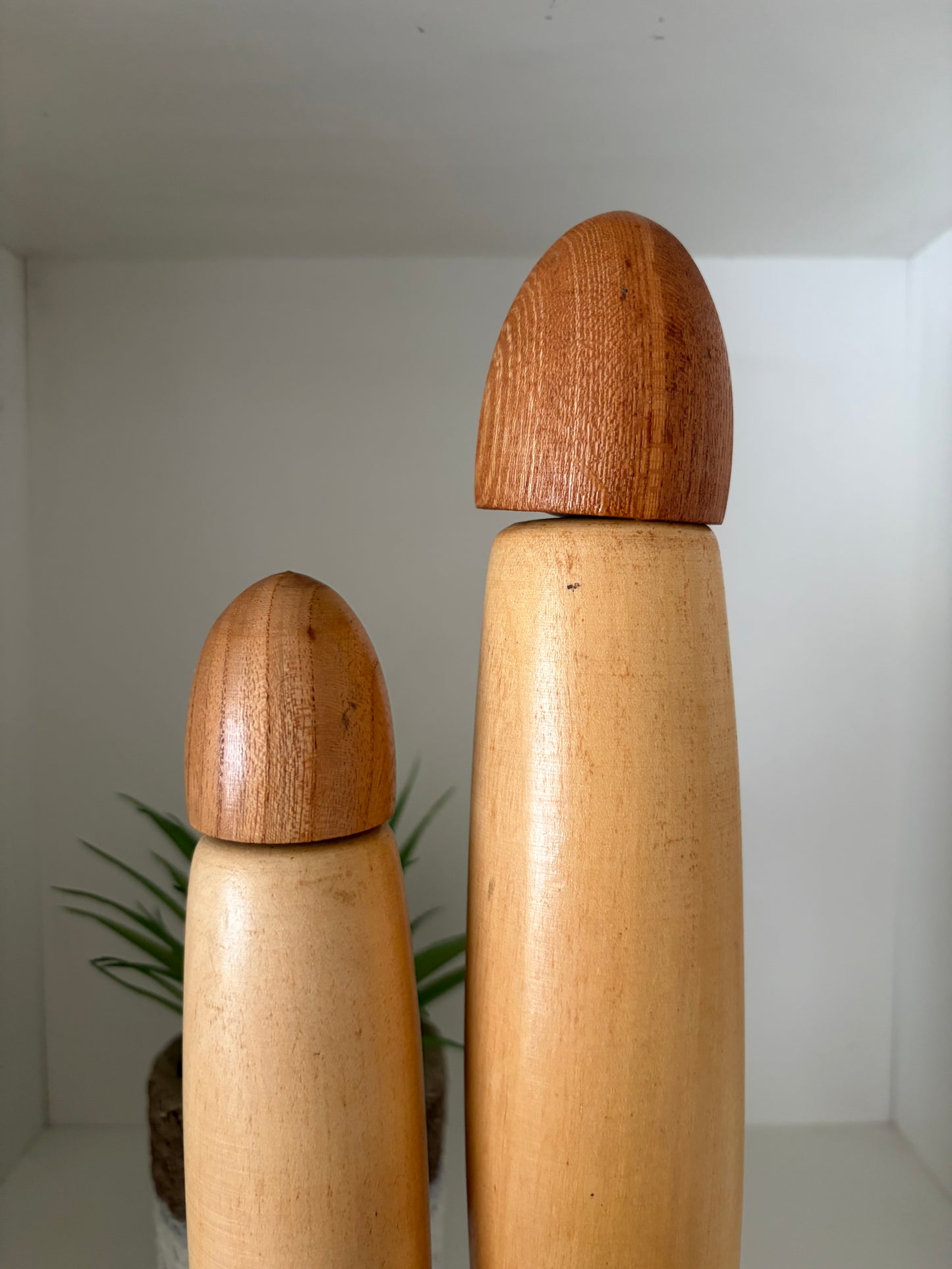 Rare Vintage set creative kokeshi by Shozan Shido (1932-1995)