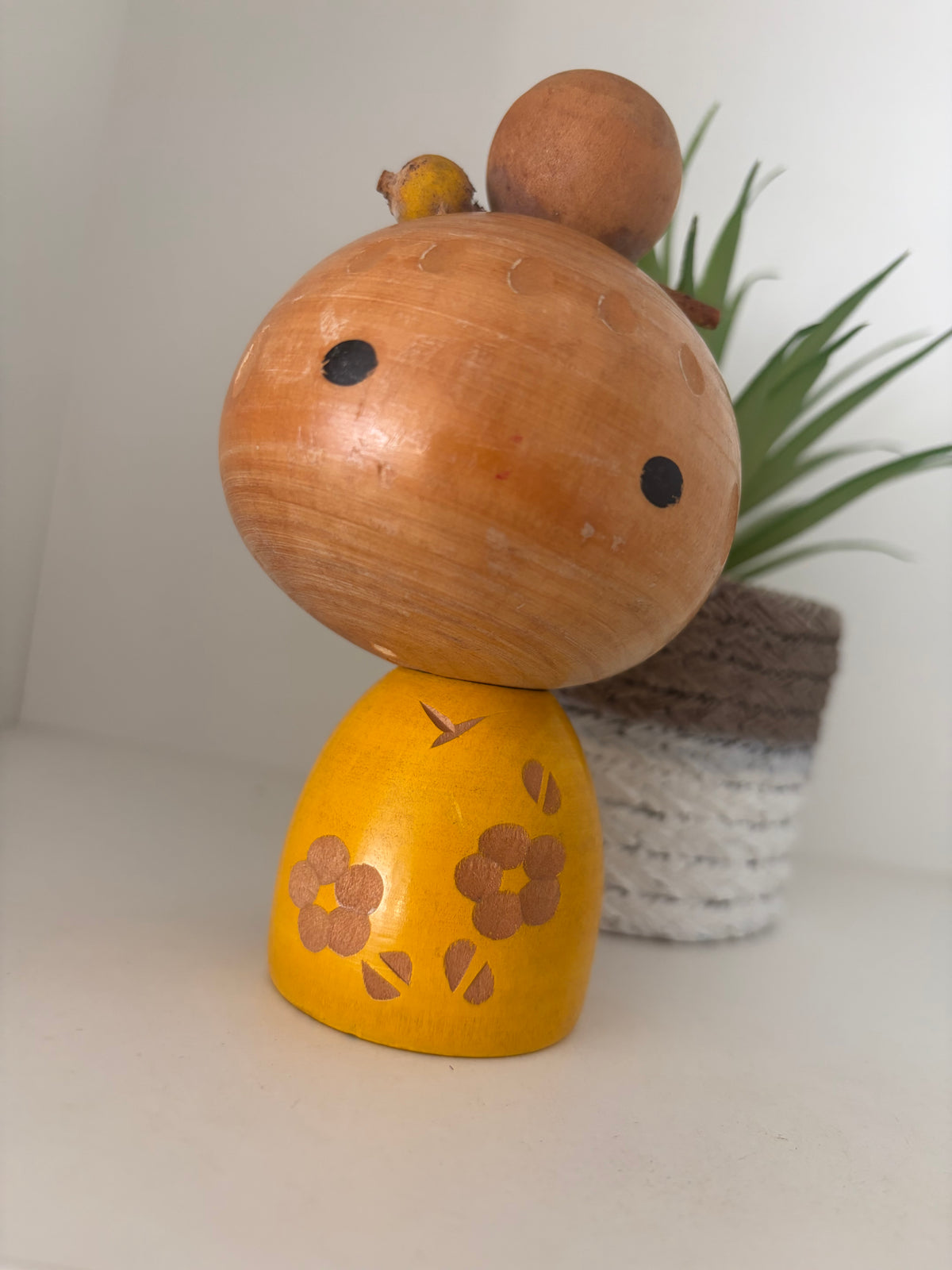 Rare Vintage Creative Kokeshi by Kano Chiyomatsu (1935-)